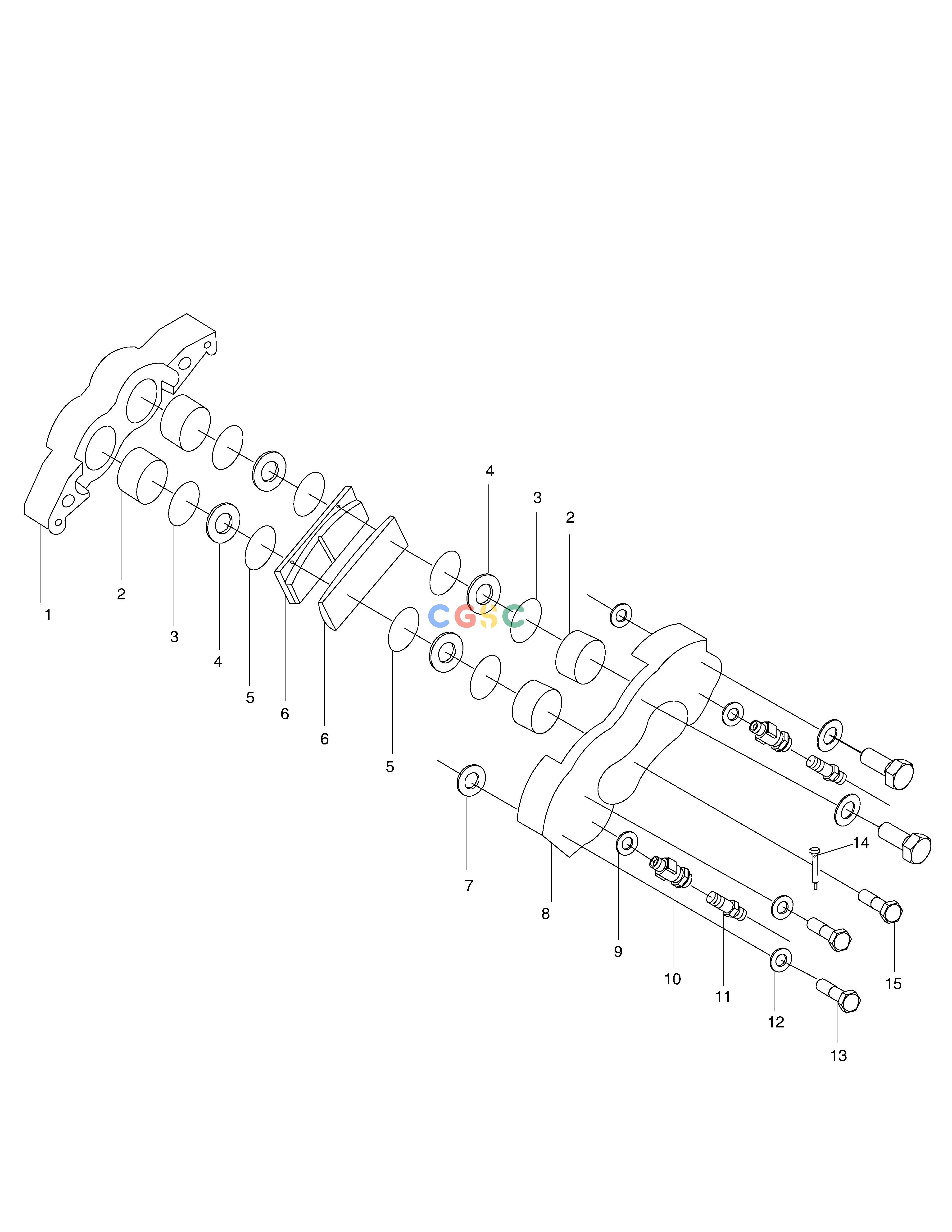斗山零件查询AXLE ASS'Y - BRAKE ASS'Y(JF) SD310 Doosan parts catalog online