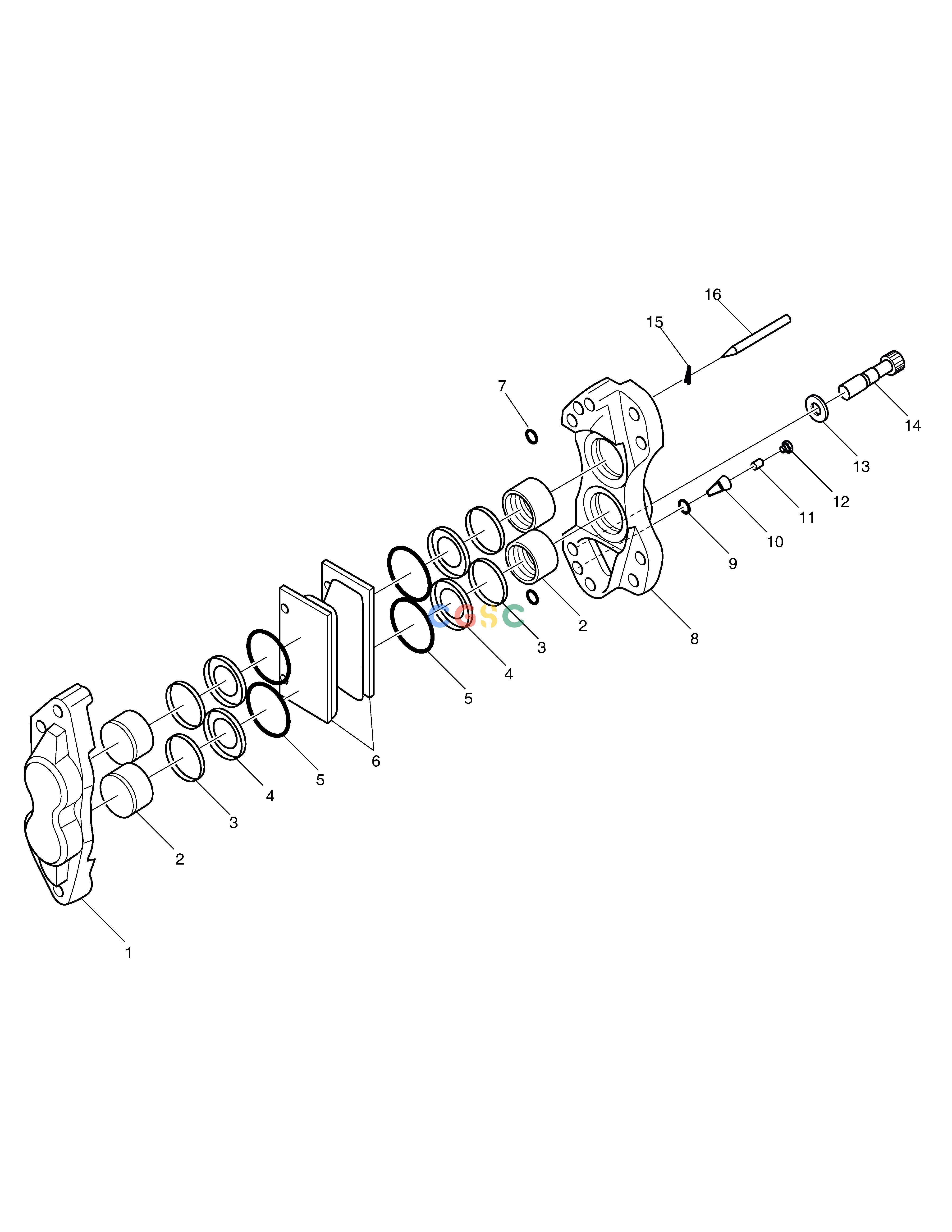 斗山零件查询AXLE ASS'Y - BRAKE ASS'Y(JS) SD310 Doosan parts catalog online