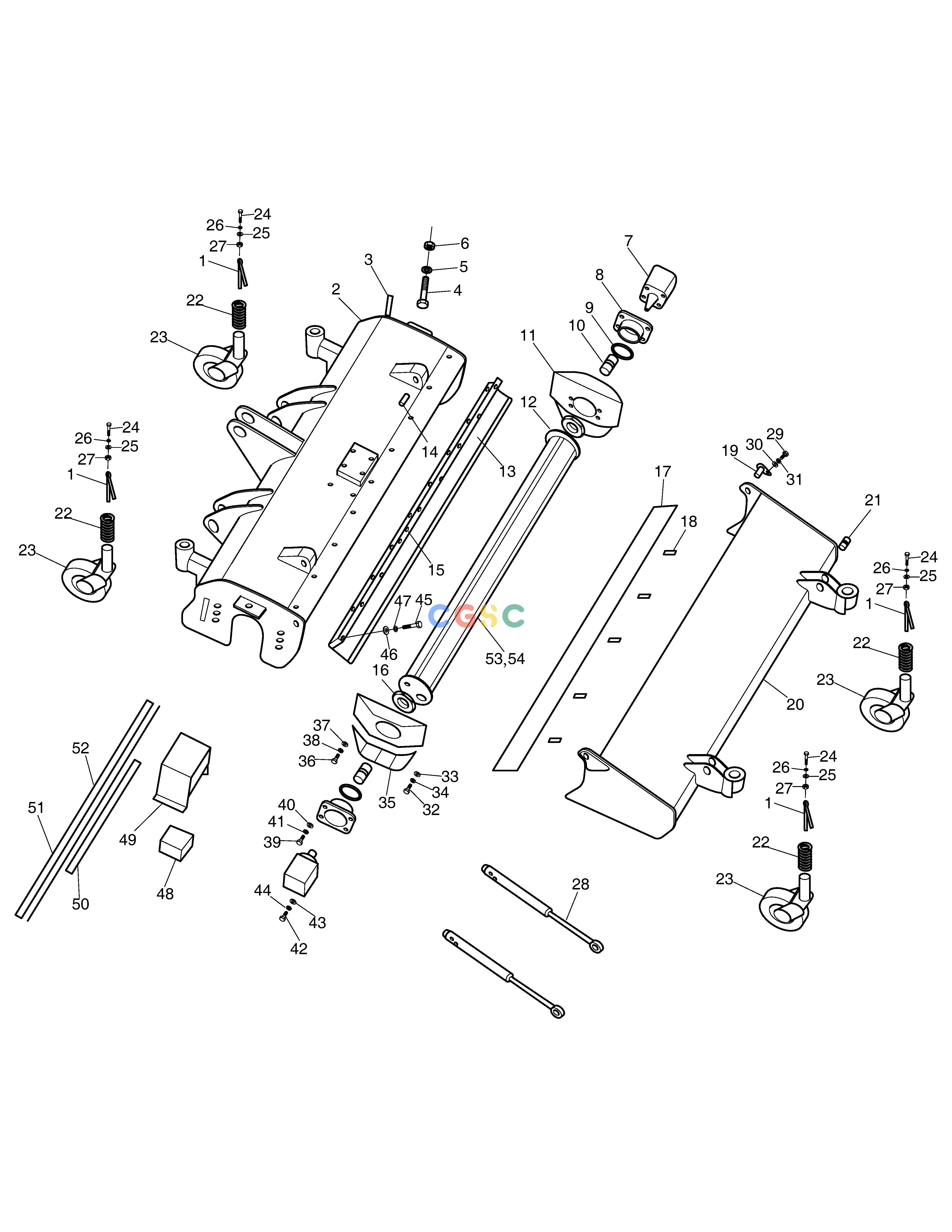 斗山零件查询FRONT CHIP SWEEPE(5T) SD310 Doosan parts catalog online