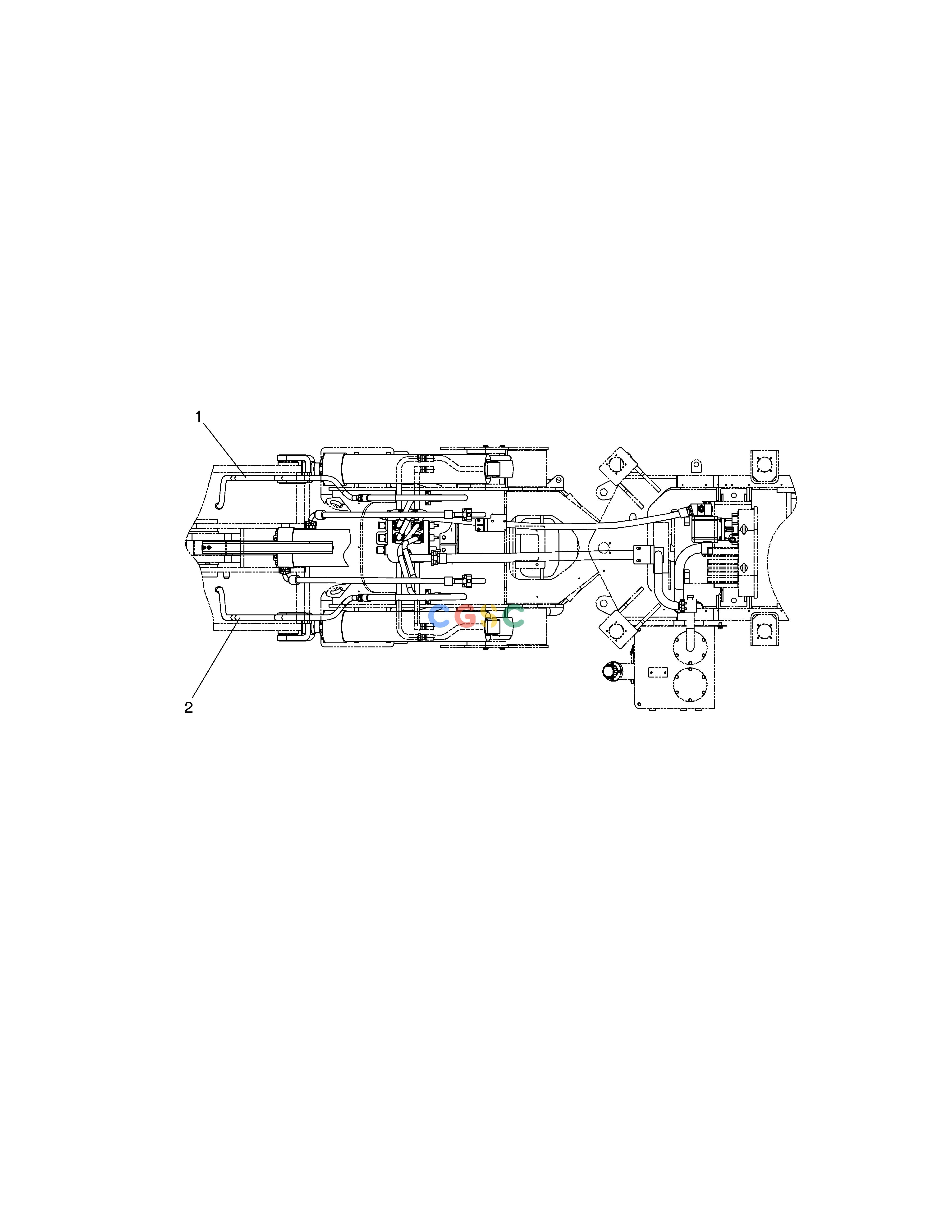 斗山零件查询QUICK CLAMP PIPING - MAIN SD310 Doosan parts catalog online