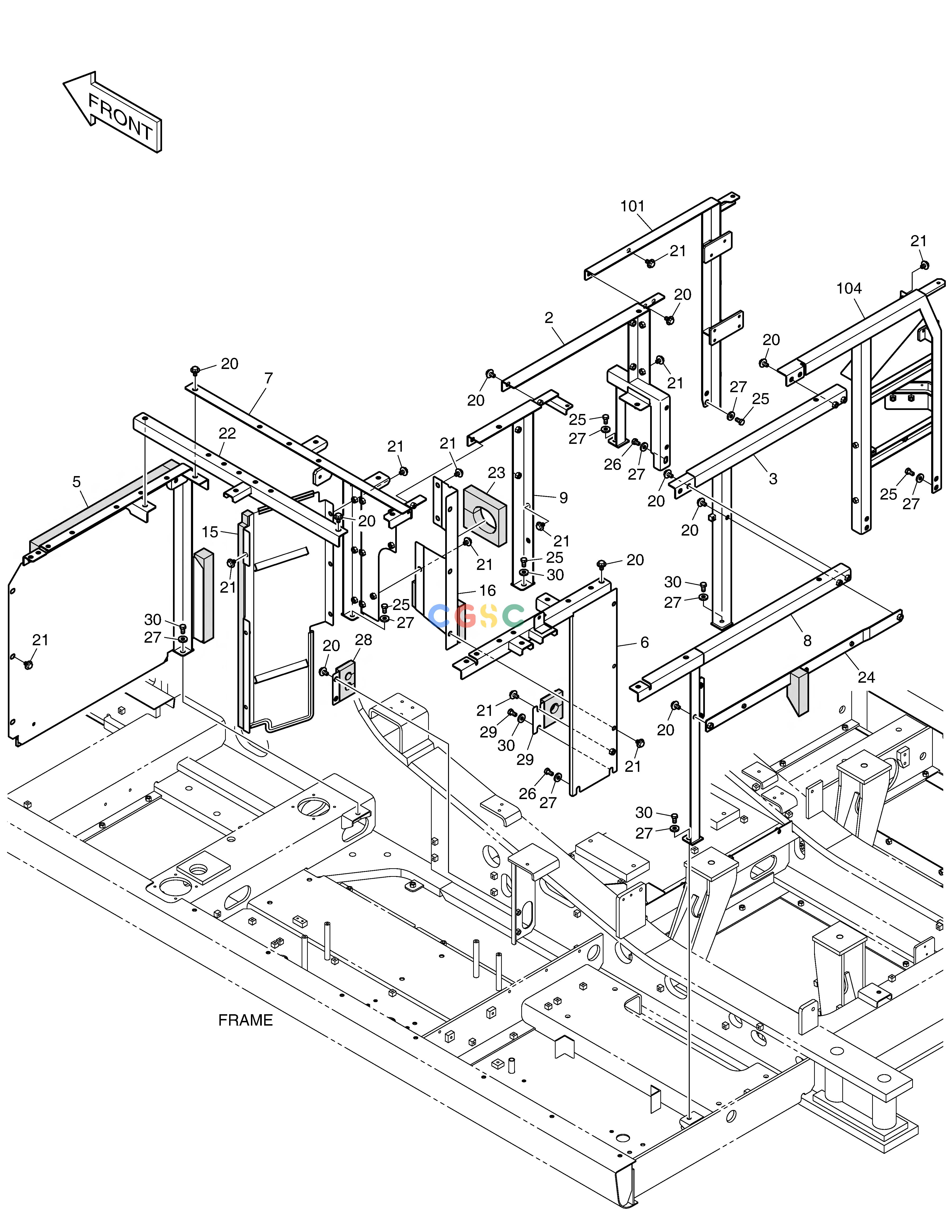 斗山零件查询SUPPORT DX380LC-3(OCEANIA) Doosan parts catalog online