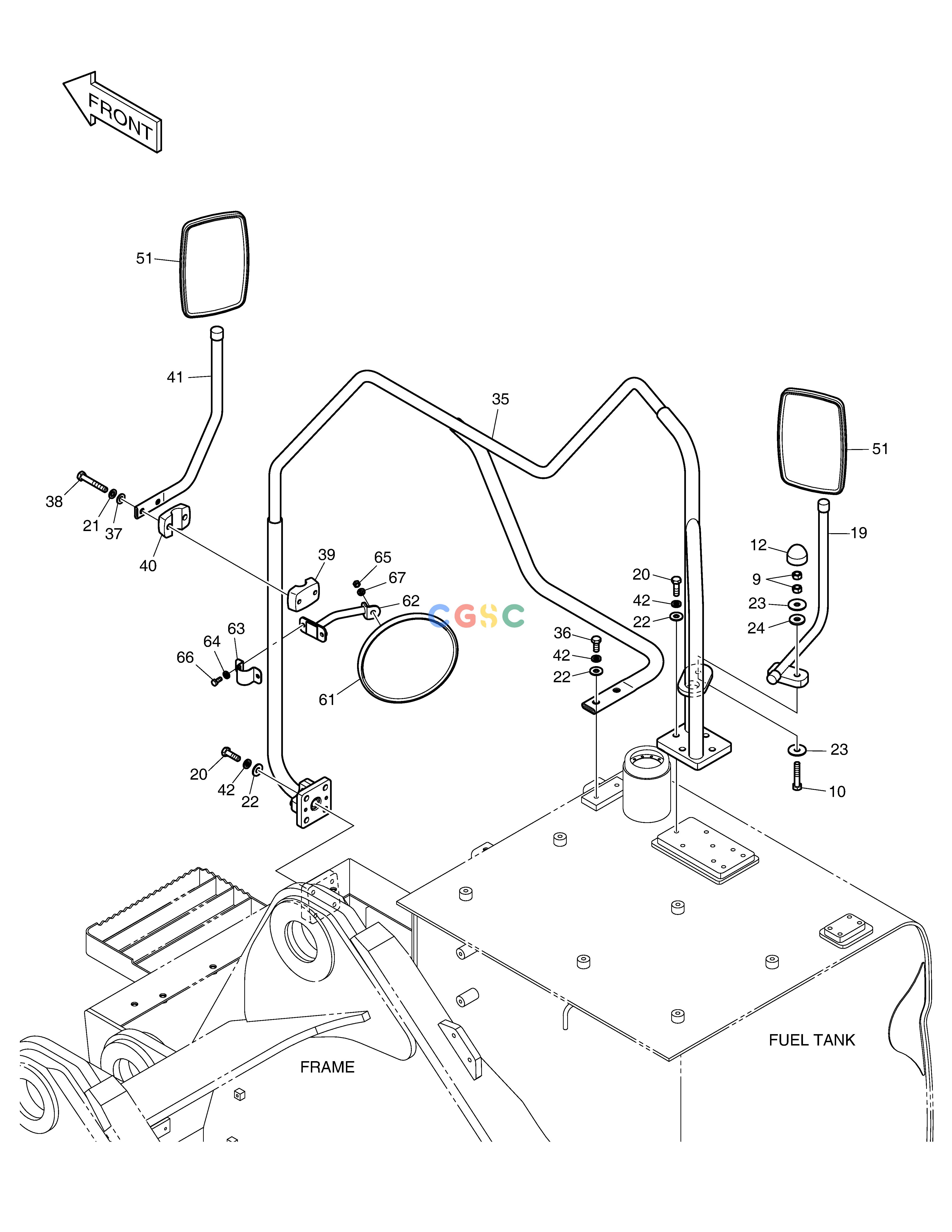 斗山零件查询HANDRAIL DX380LC-3(OCEANIA) Doosan parts catalog online