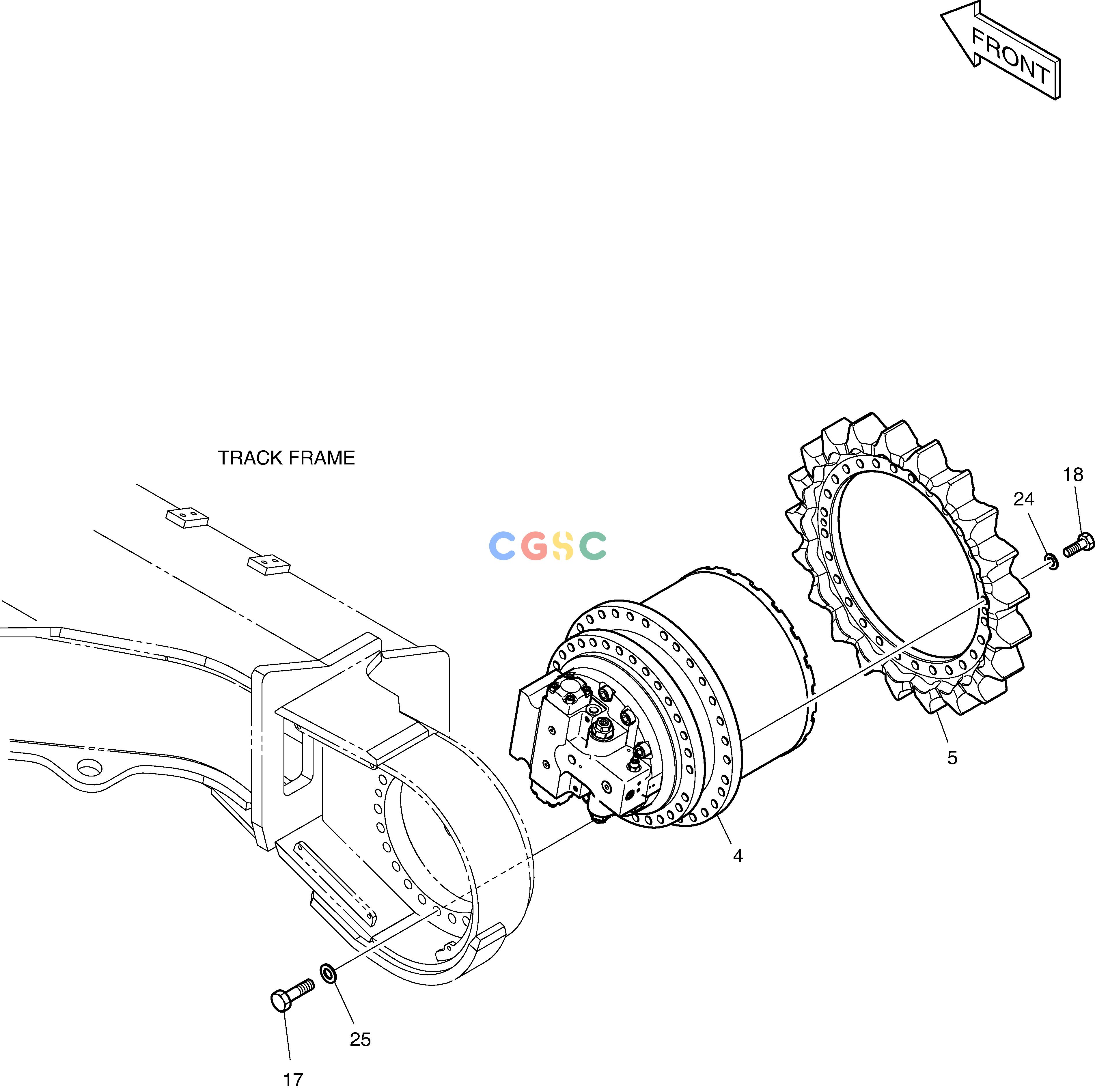 斗山零件查询TRAVEL DEVICE DX380LC-3(OCEANIA) Doosan parts catalog online