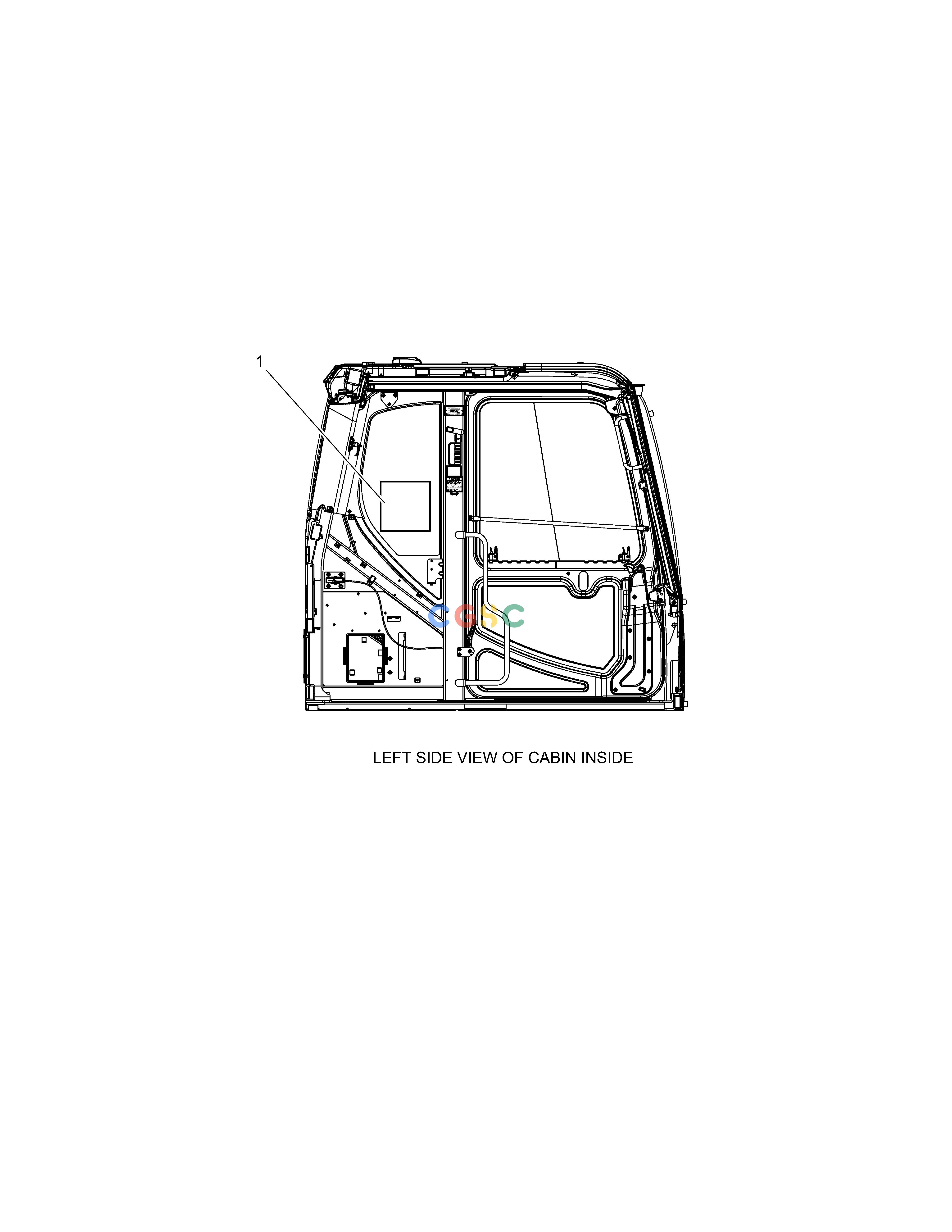 斗山零件查询DECAL - LIFTING CAPA(NARROW) DX380LC-3(OCEANIA) Doosan parts catalog online