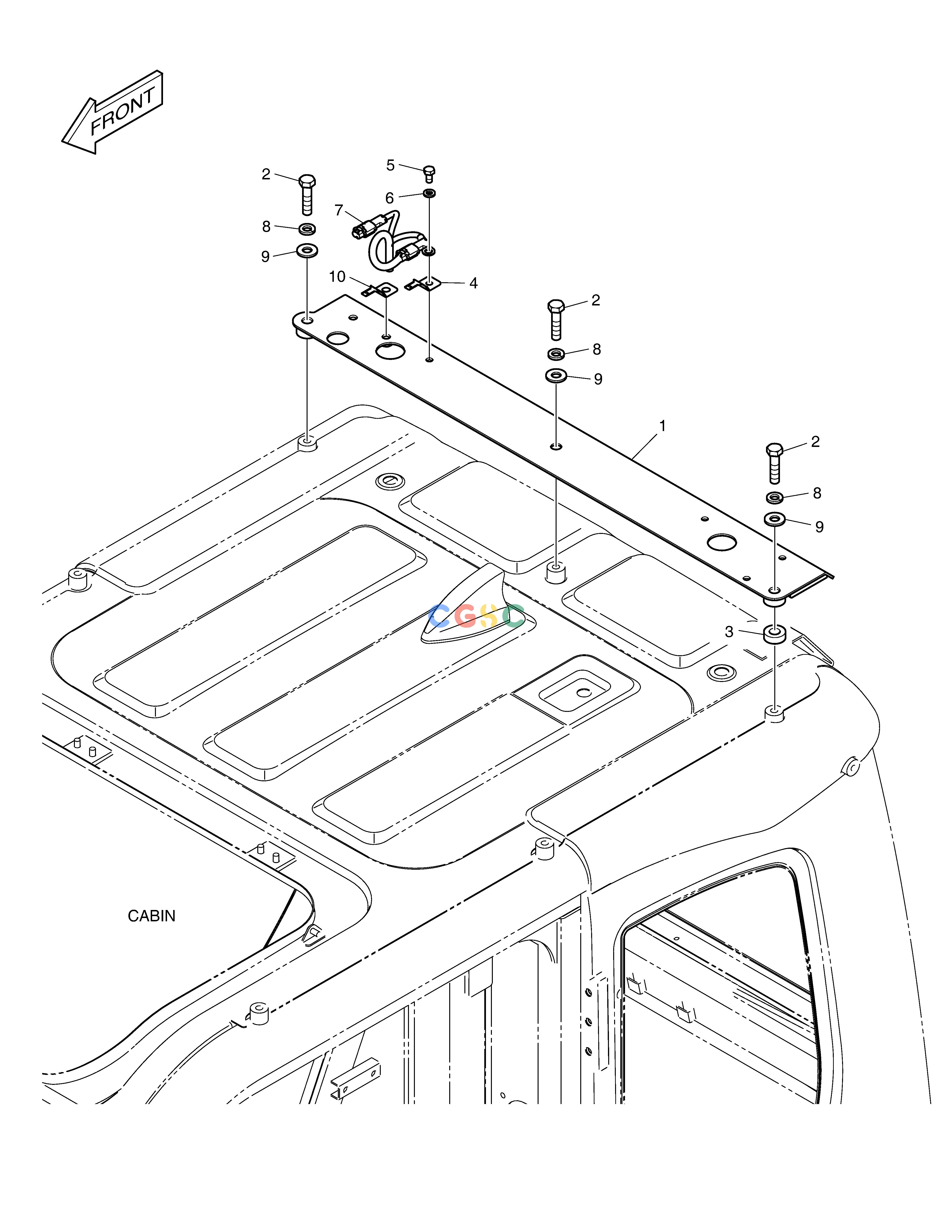 斗山零件查询TELESCOPIC BEACON DX380LC-3(OCEANIA) Doosan parts catalog online