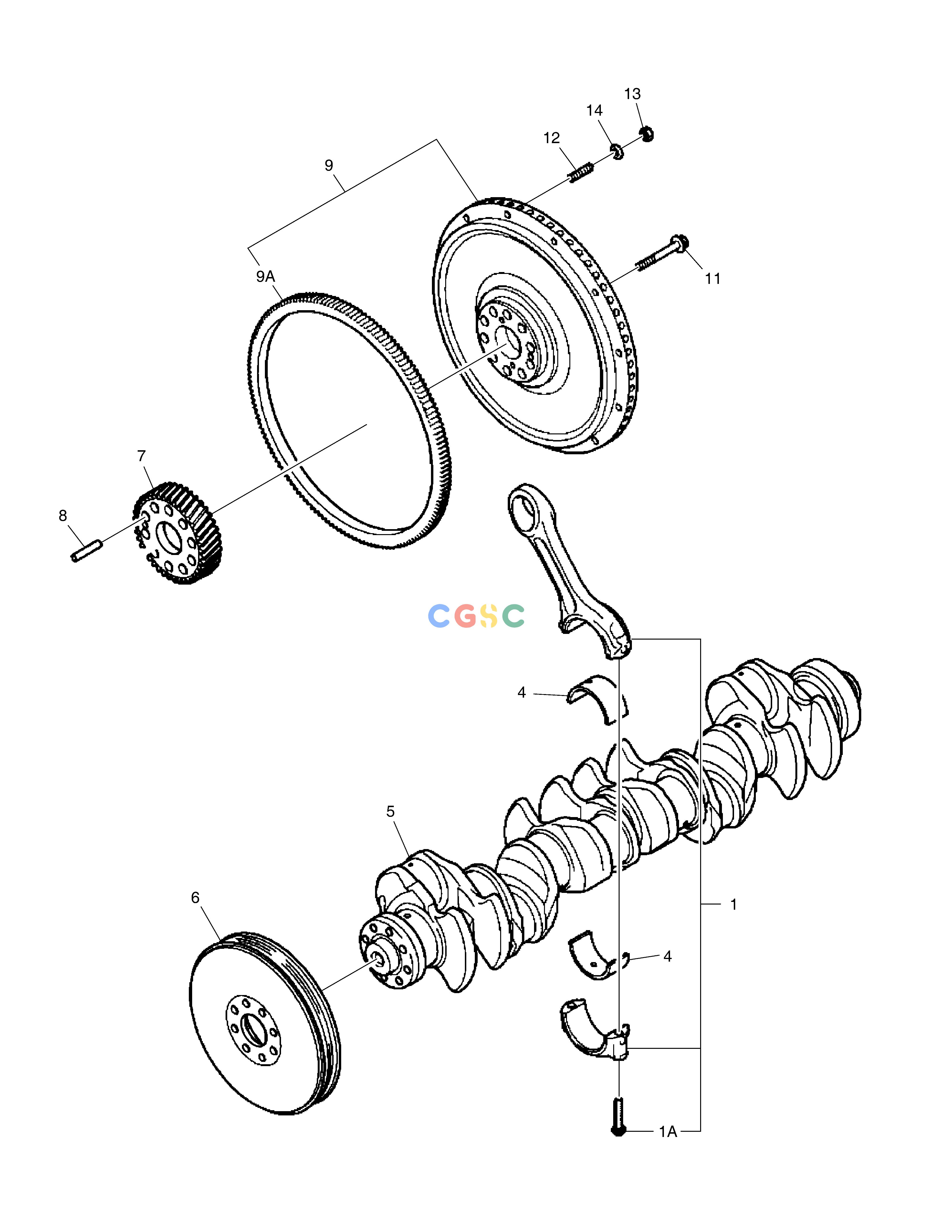 斗山零件查询CRANK MECHANISM DX530LC-5(S/N:10001~10006) Doosan parts catalog online