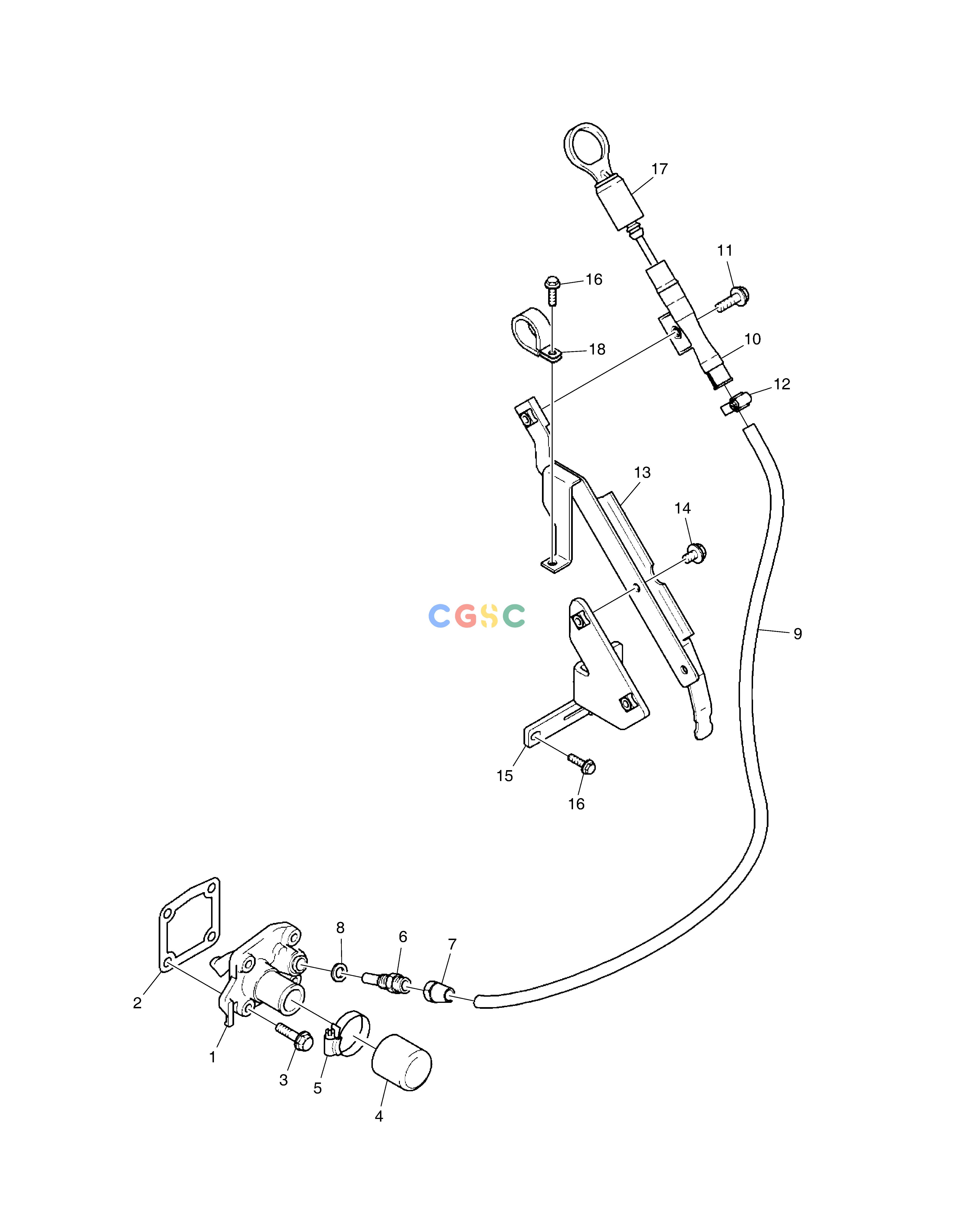 斗山零件查询OIL LEVEL GAUGE DX530LC-5(S/N:10001~10006) Doosan parts catalog online