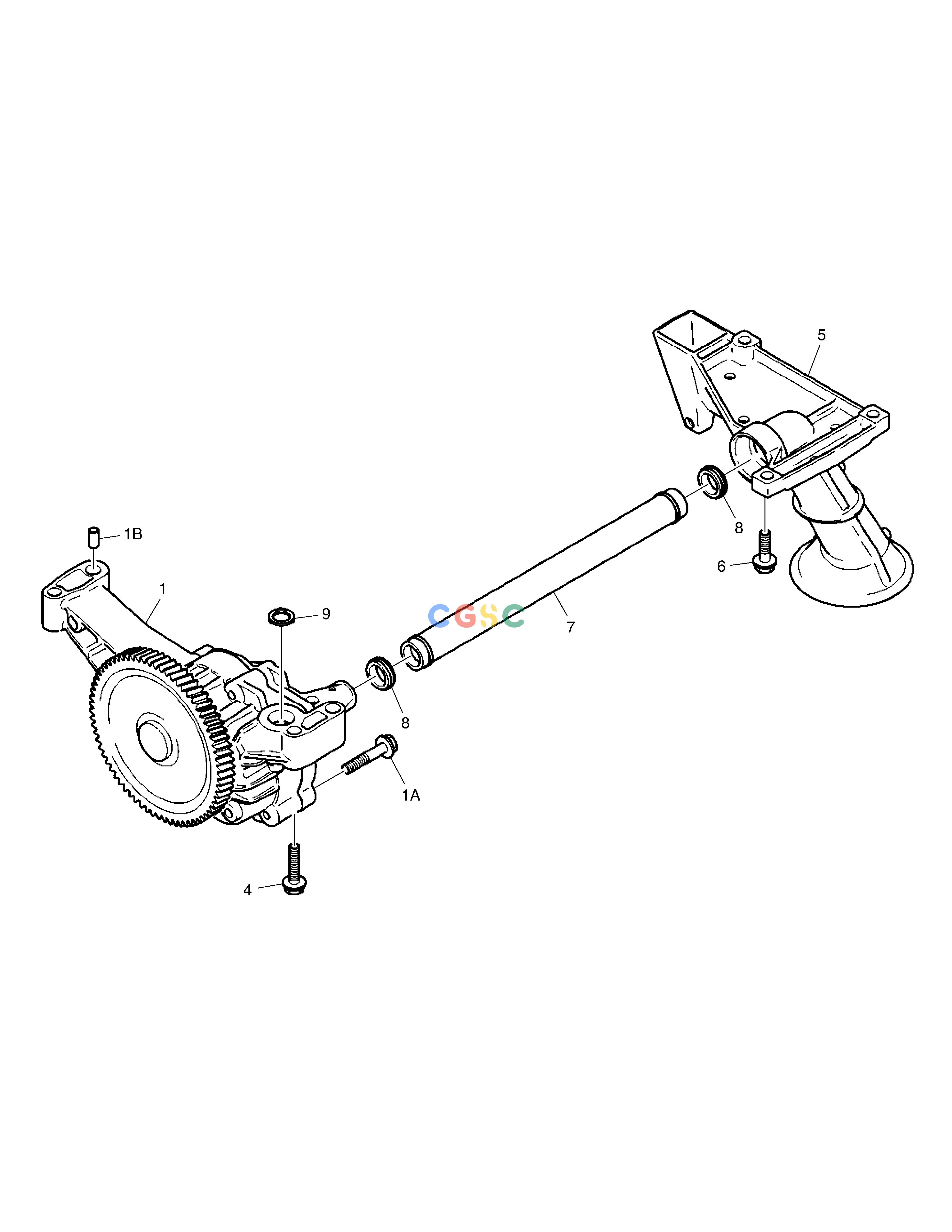 斗山零件查询OIL PUMP DX530LC-5(S/N:10001~10006) Doosan parts catalog online