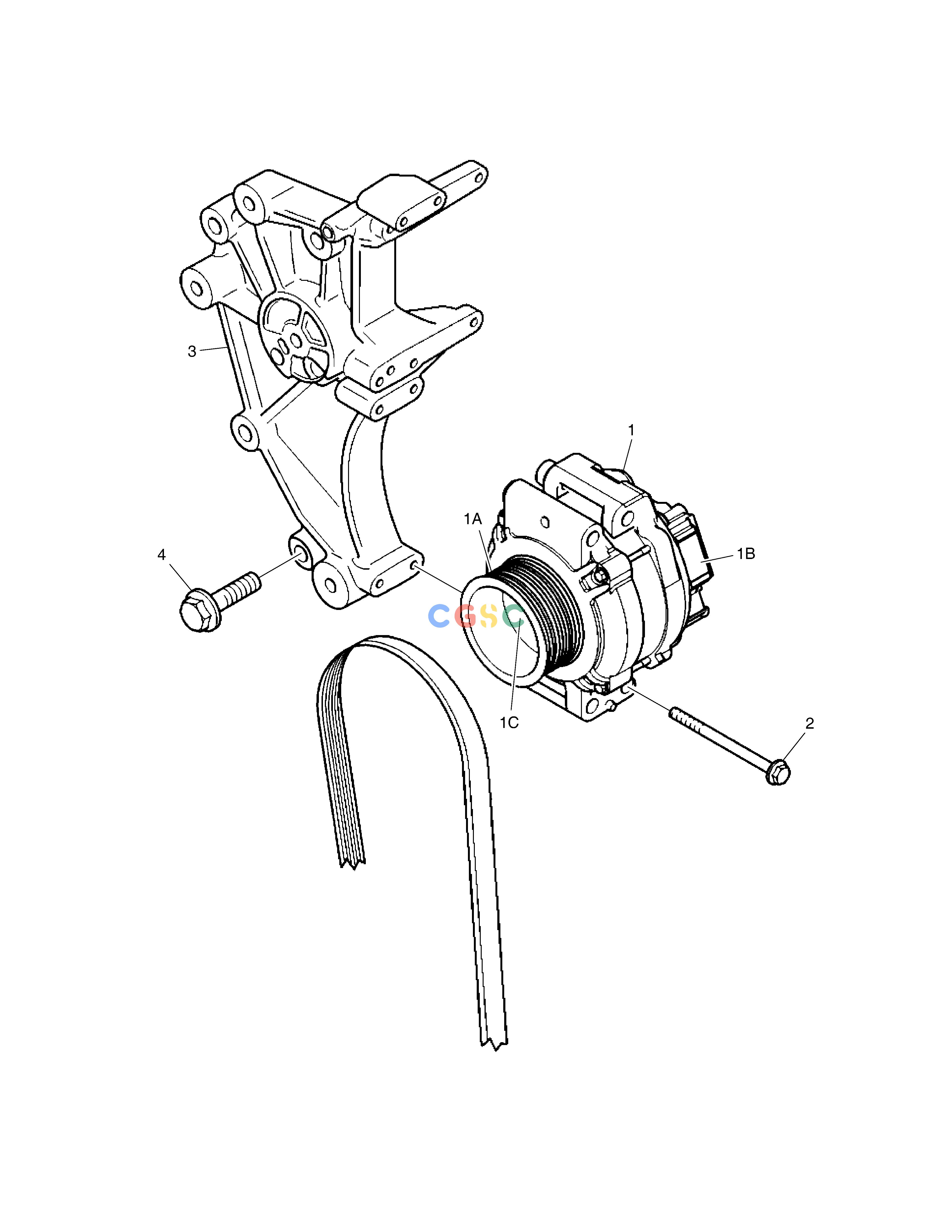斗山零件查询ALTERNATOR DX530LC-5(S/N:10001~10006) Doosan parts catalog online