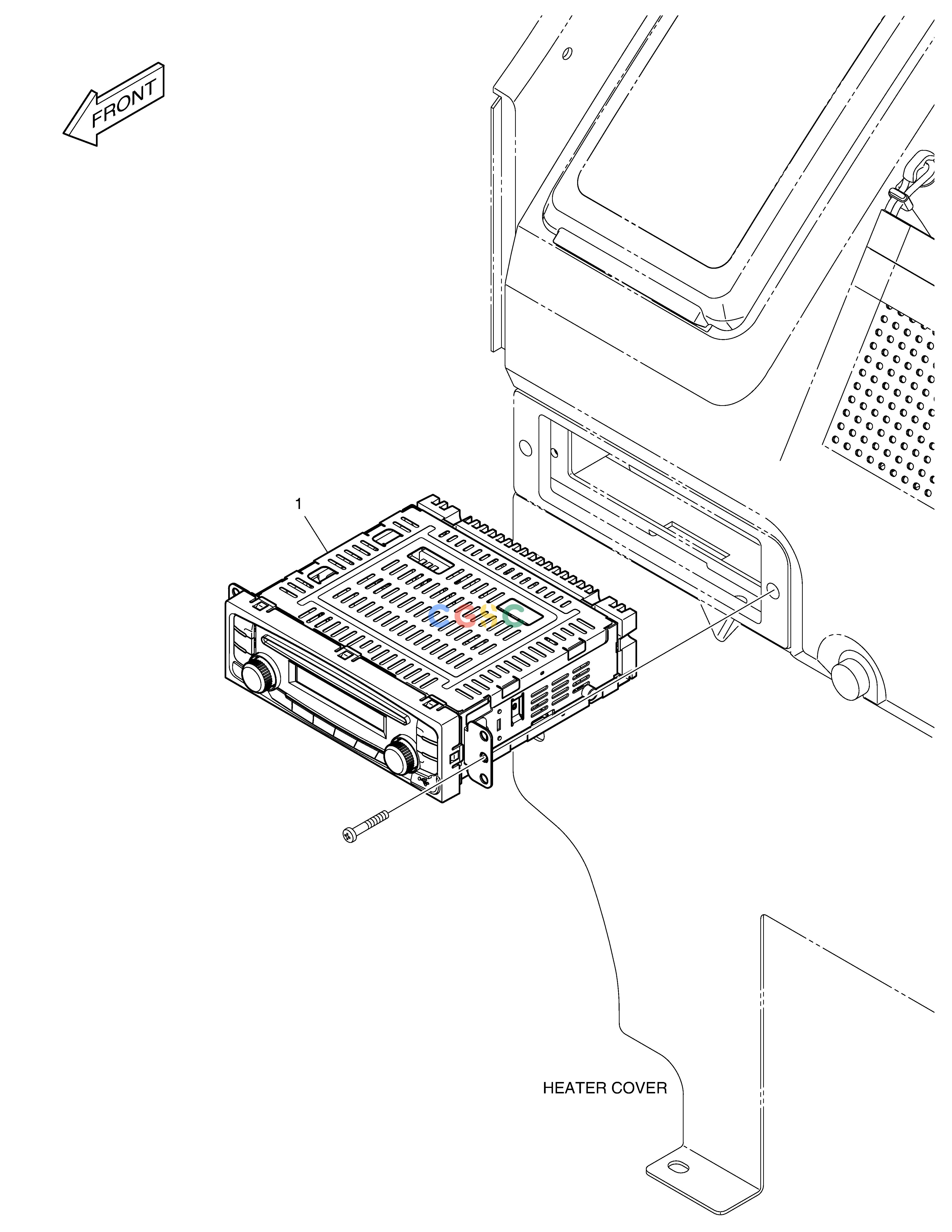斗山零件查询AUDIO DX530LC-5(S/N:10001~10006) Doosan parts catalog online
