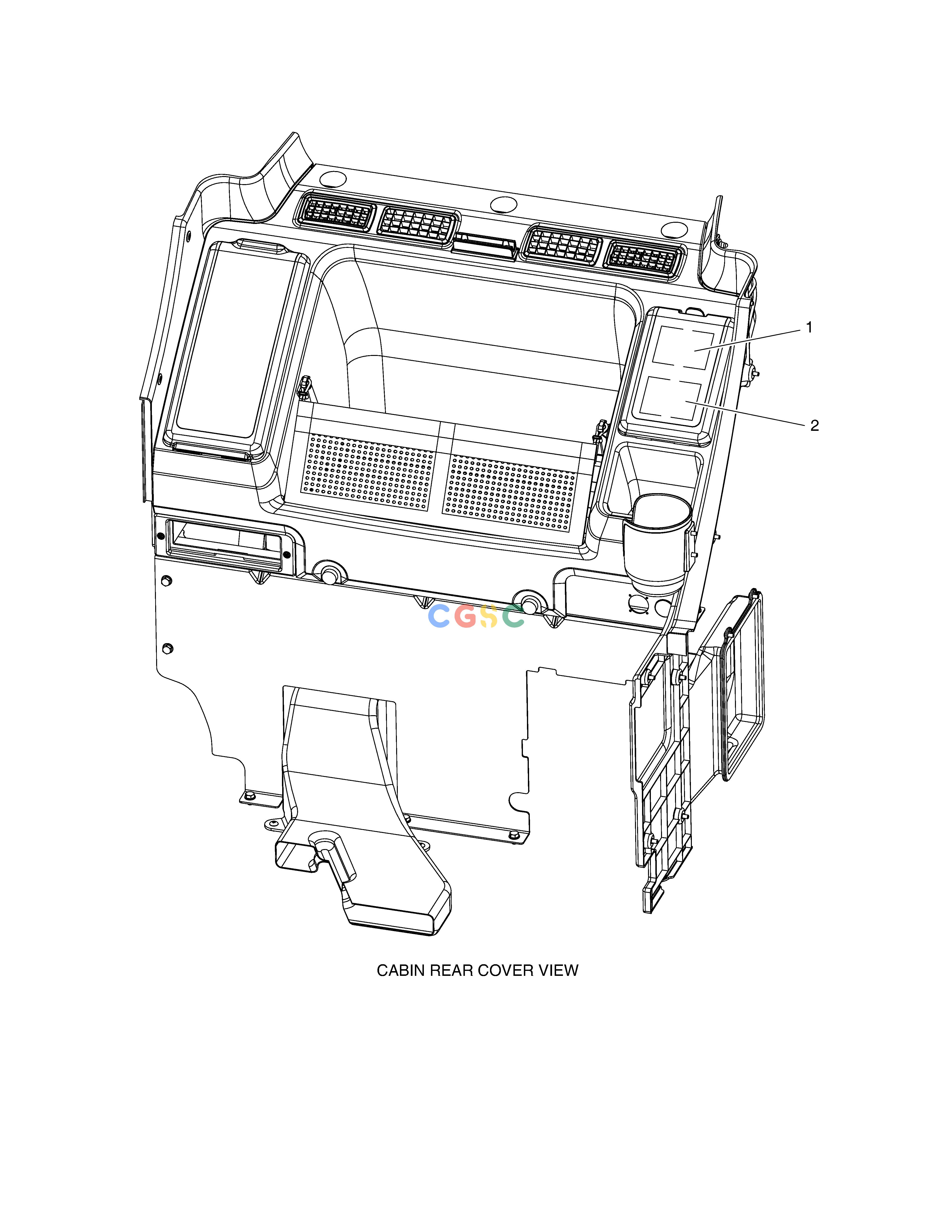 斗山零件查询DECAL - FUSE BOX DX530LC-5(S/N:10001~10006) Doosan parts catalog online