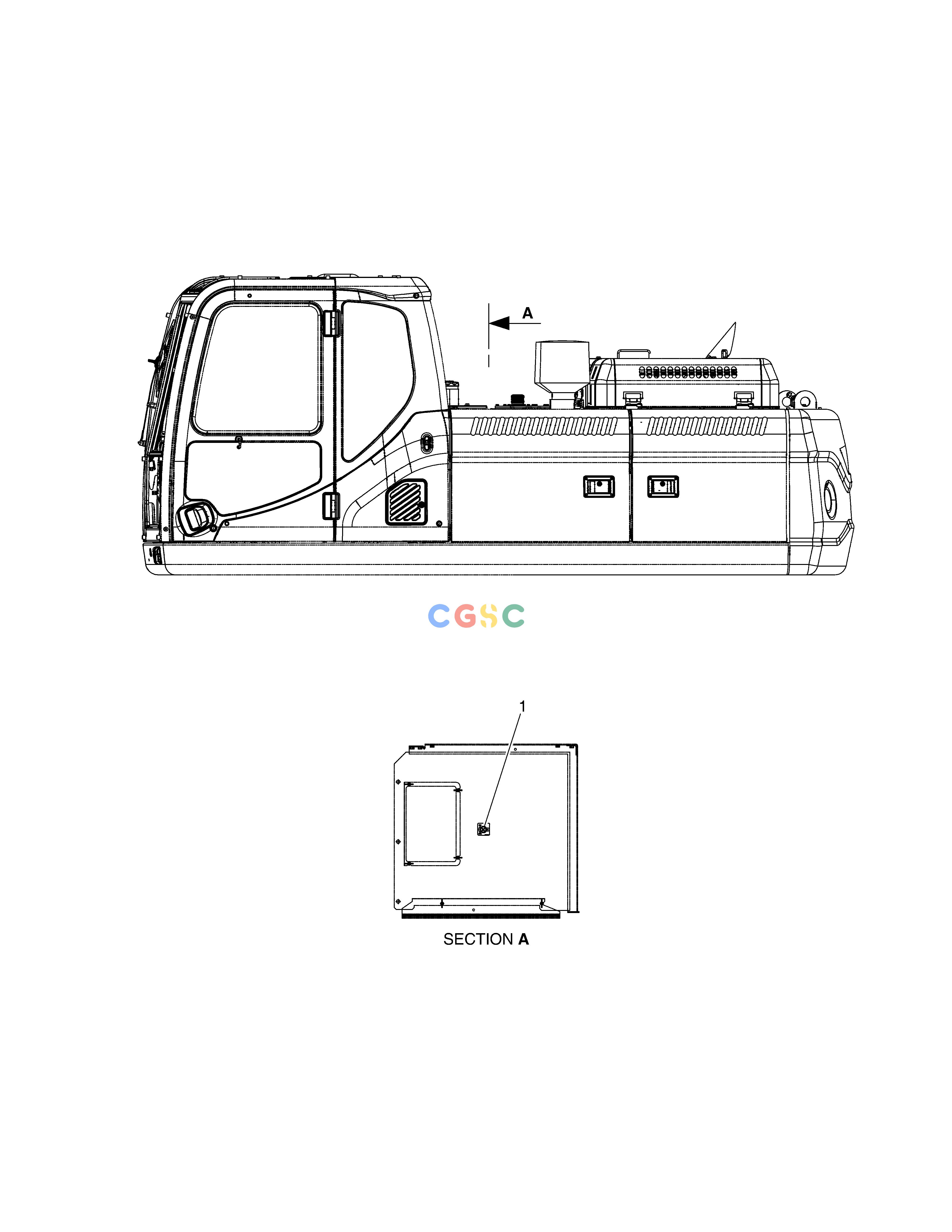 斗山零件查询DECAL - PATTERN CHANGE DX530LC-5(S/N:10001~10006) Doosan parts catalog online