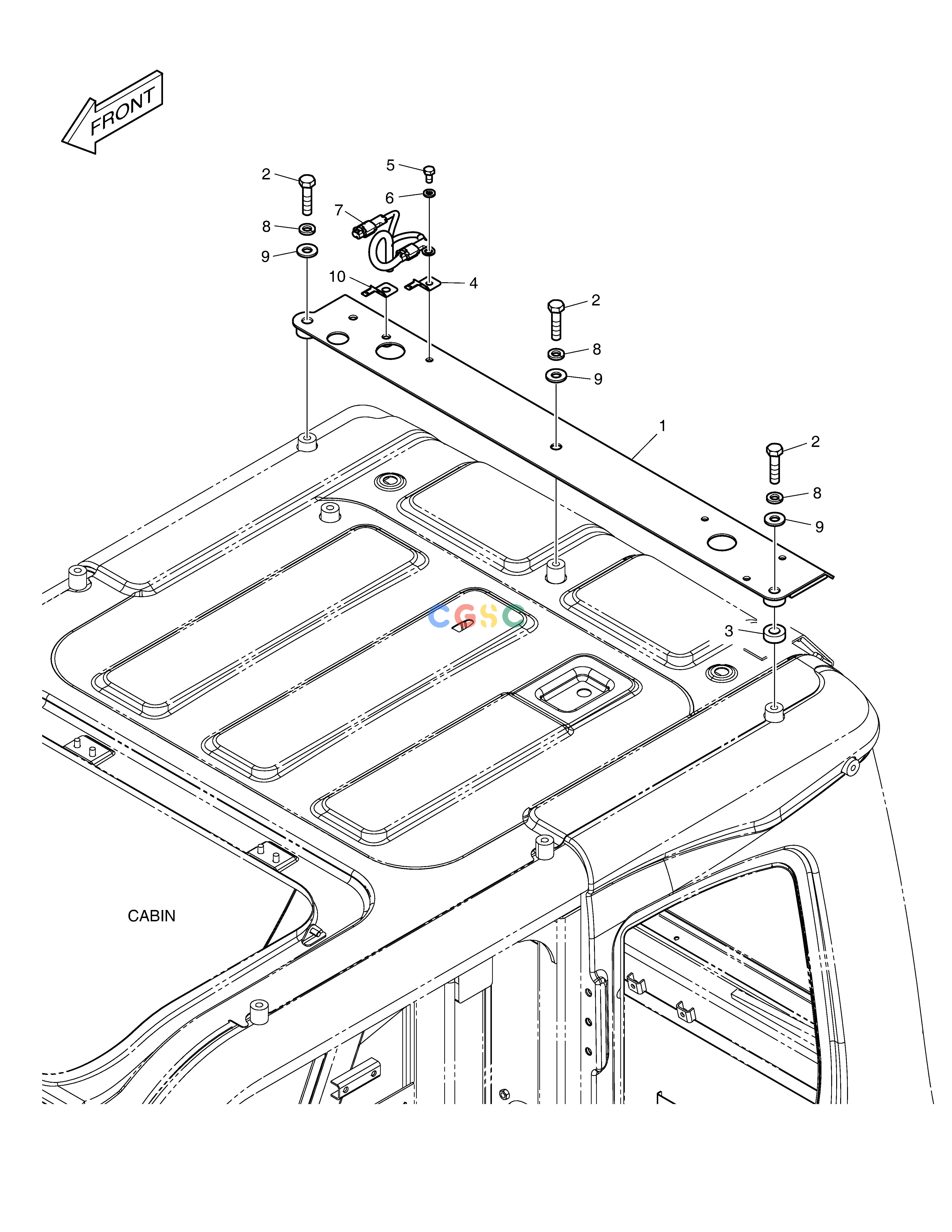斗山零件查询TELESCOPIC BEACON DX530LC-5(S/N:10001~10006) Doosan parts catalog online