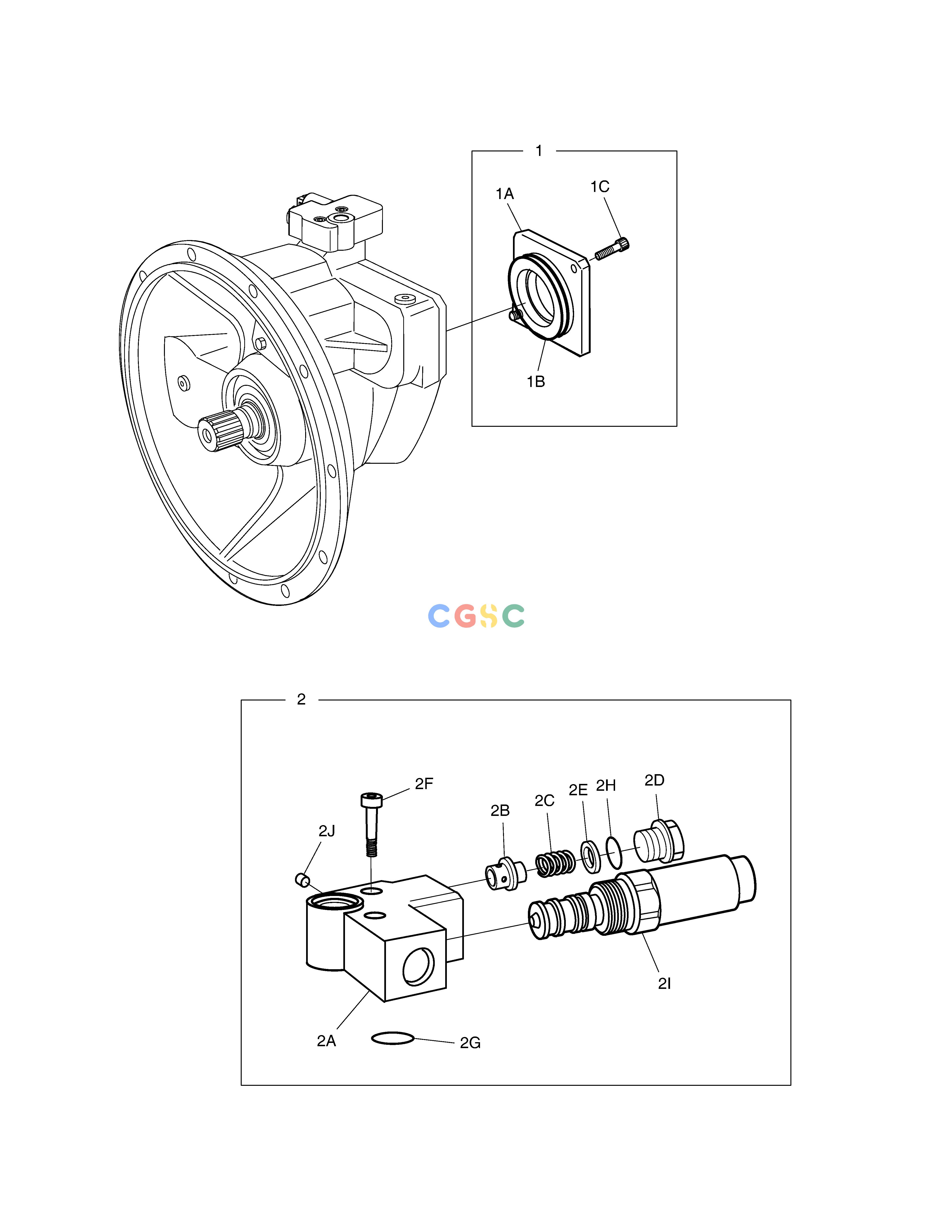 斗山零件查询MAIN PUMP - E.P.P.R VALVE DX360LCA(S/N:5950~) Doosan parts catalog online