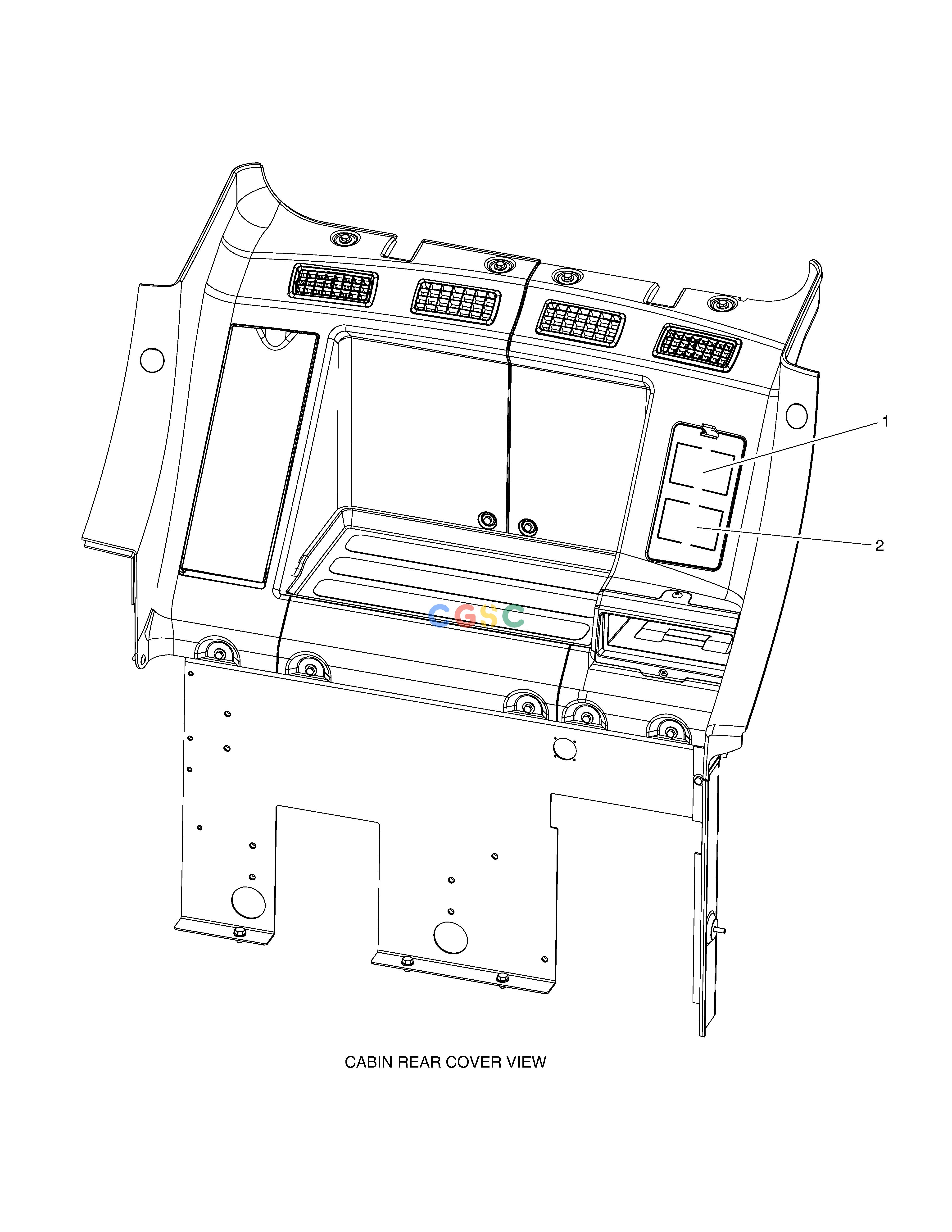 斗山零件查询DECAL - FUSE BOX DX360LCA(S/N:5950~) Doosan parts catalog online