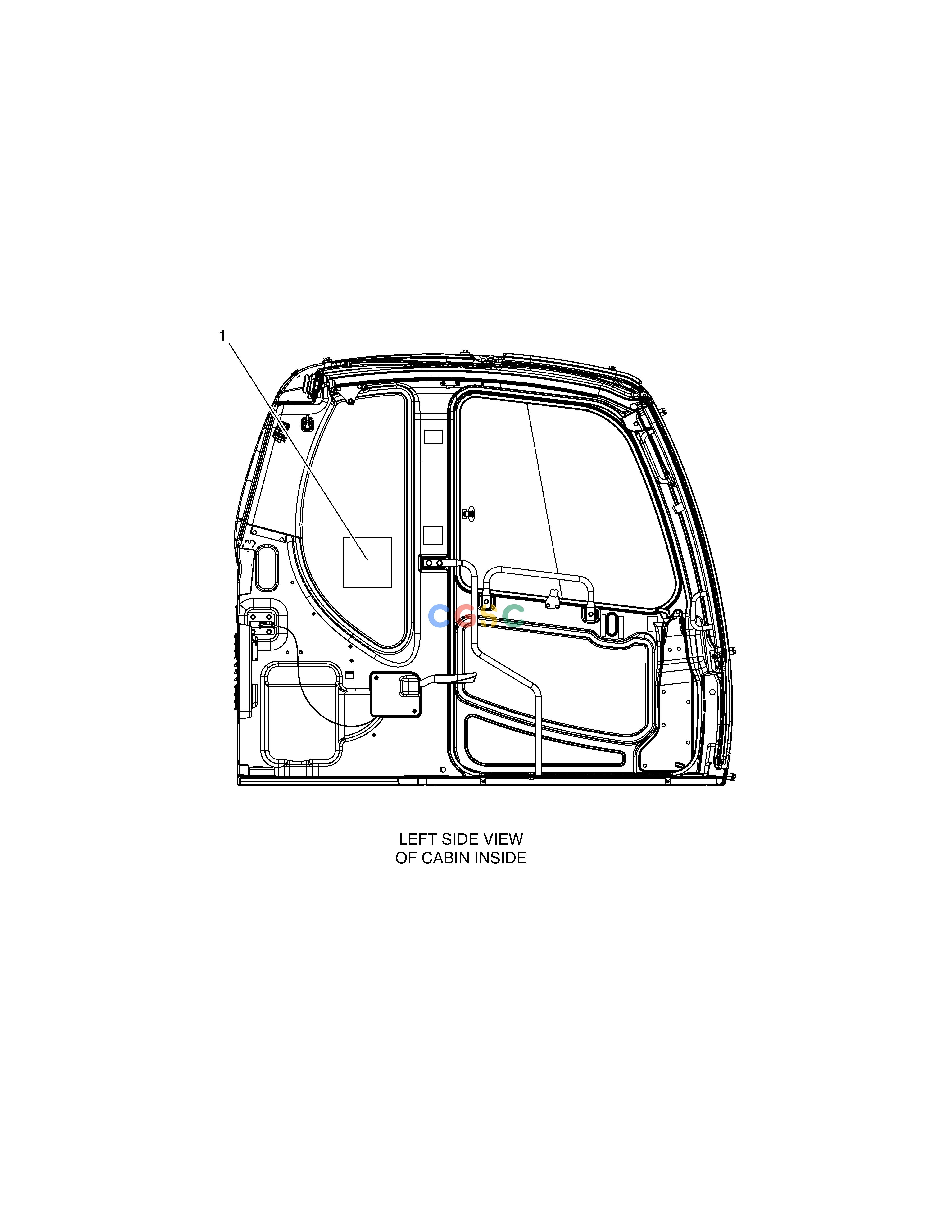 斗山零件查询DECAL - LIFTING CAPA DX360LCA(S/N:5950~) Doosan parts catalog online