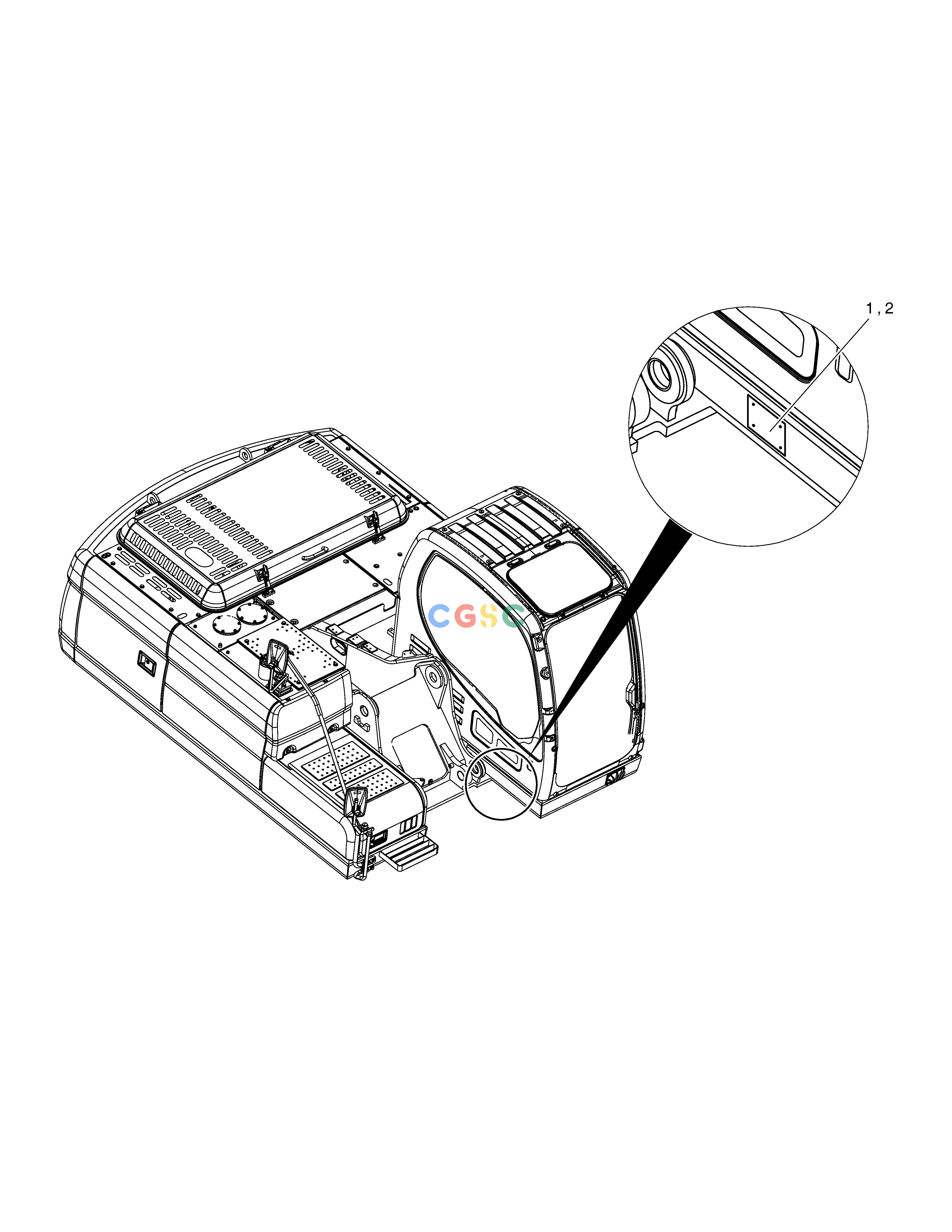 斗山零件查询DECAL - SERIAL(SYRIA) DX360LCA(S/N:5950~) Doosan parts catalog online
