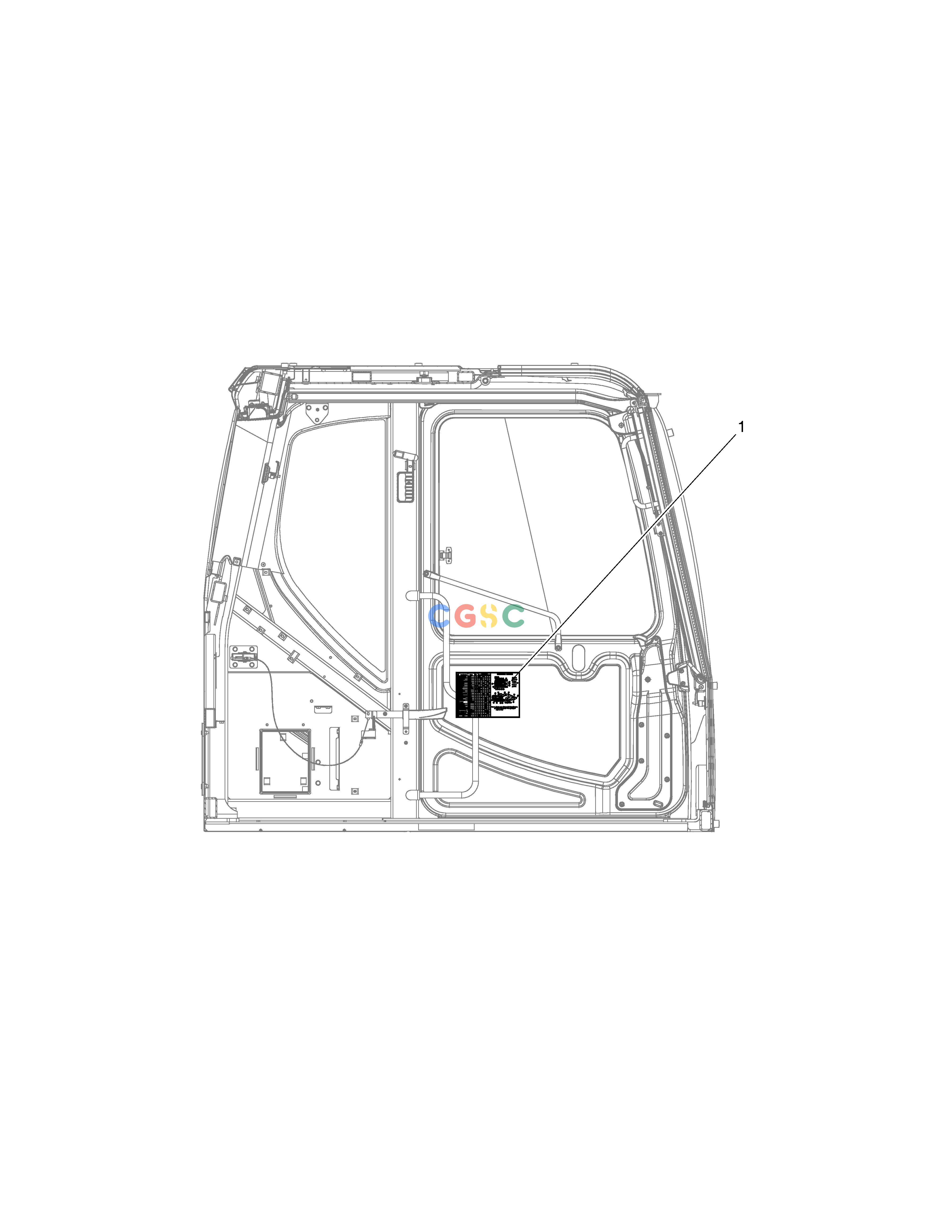 斗山零件查询DECAL - LUBRICATION(EXPORT) DX360LCA(S/N:5950~) Doosan parts catalog online