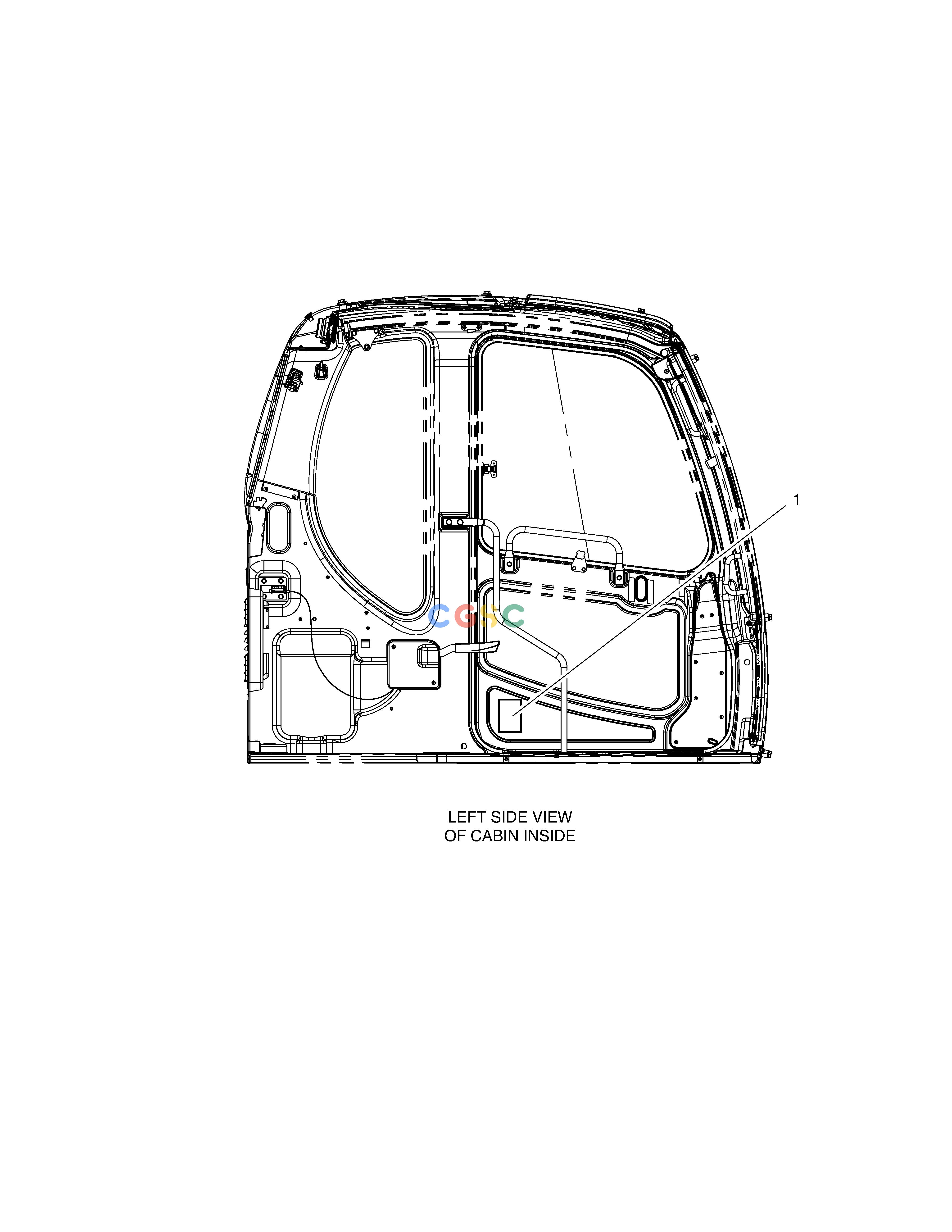 斗山零件查询DECAL - SPEC DX360LCA(S/N:5950~) Doosan parts catalog online