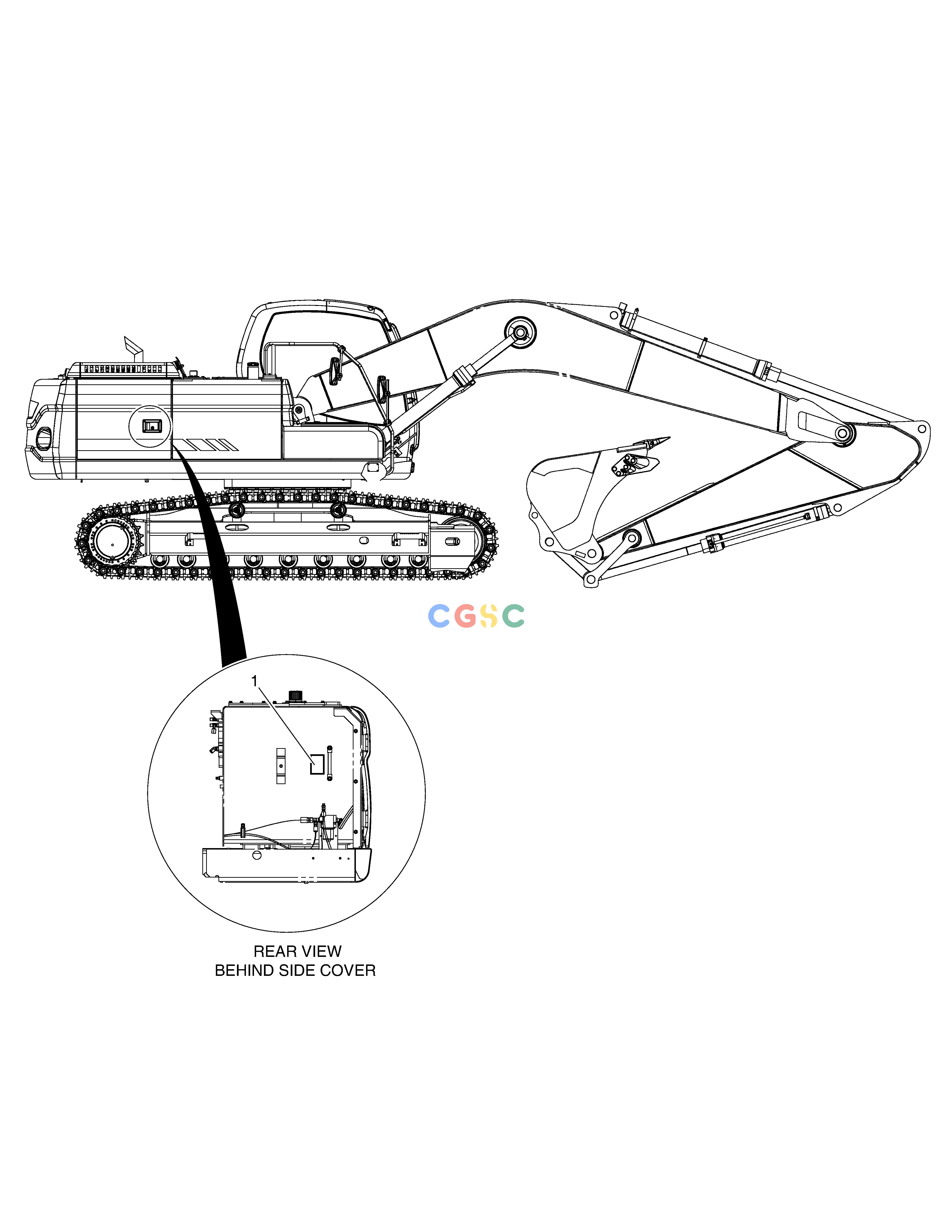斗山零件查询DECAL - OIL LEVEL DX360LCA(S/N:5950~) Doosan parts catalog online