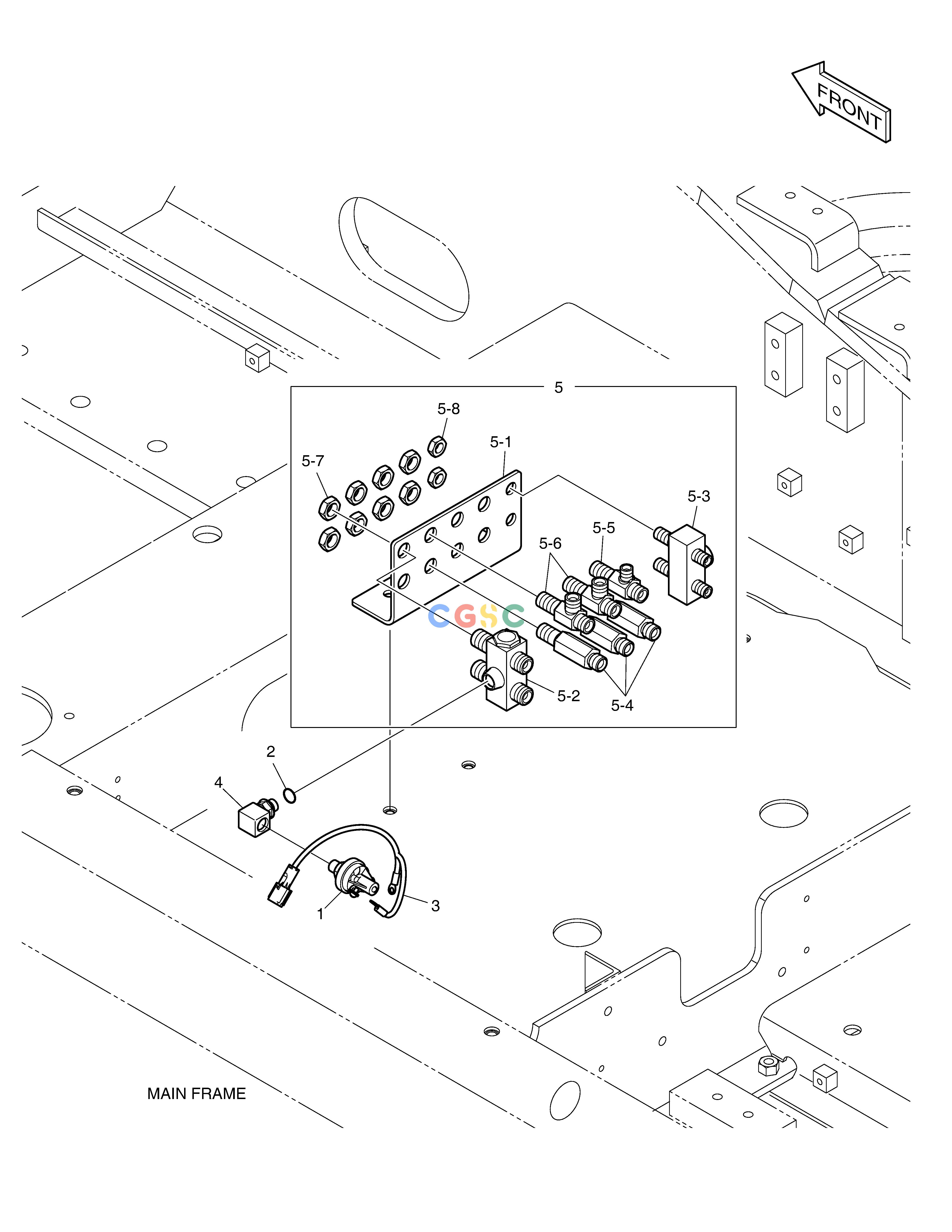 斗山零件查询SWING ALARM DX360LCA(S/N:5950~) Doosan parts catalog online