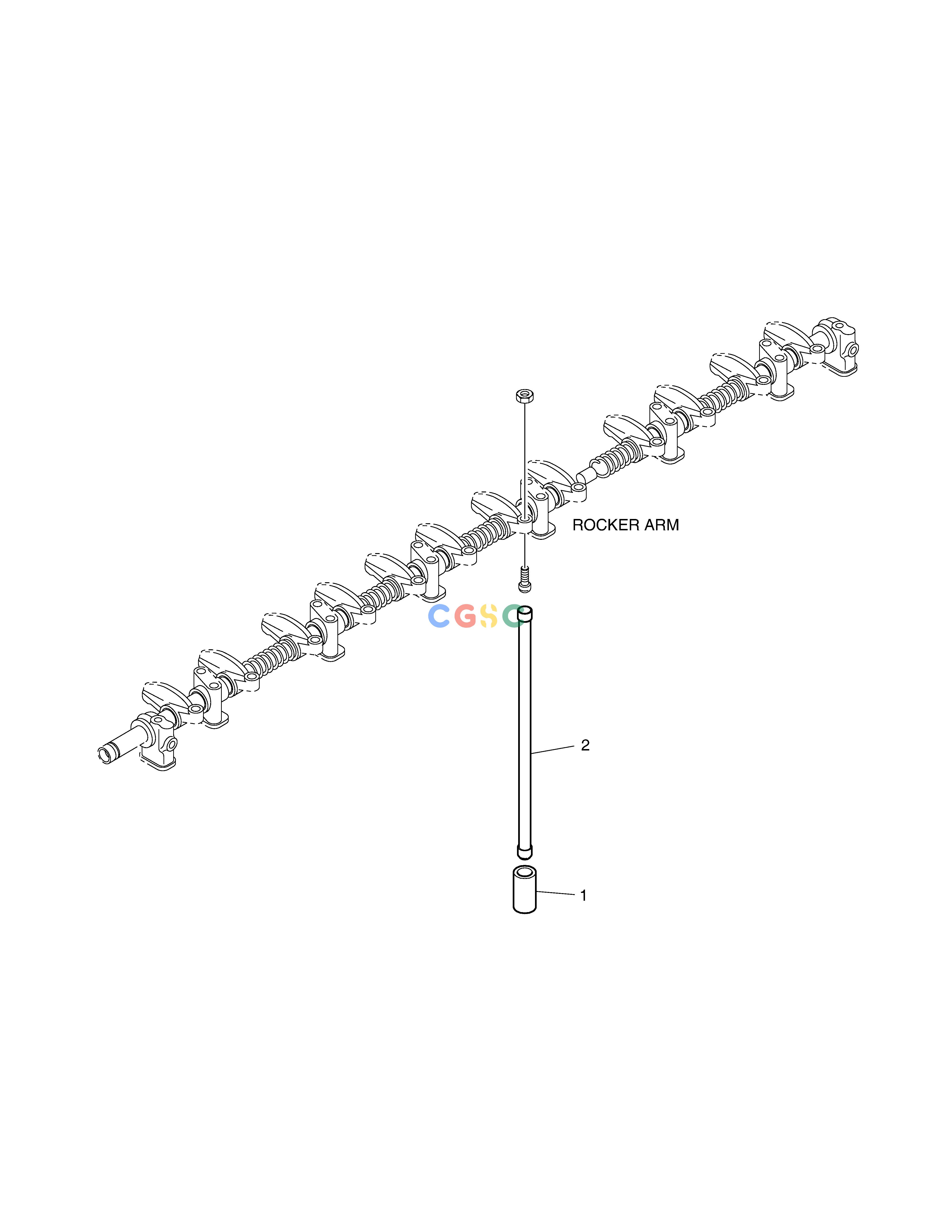 斗山零件查询TAPPET & PUSH ROD DX200A Doosan parts catalog online