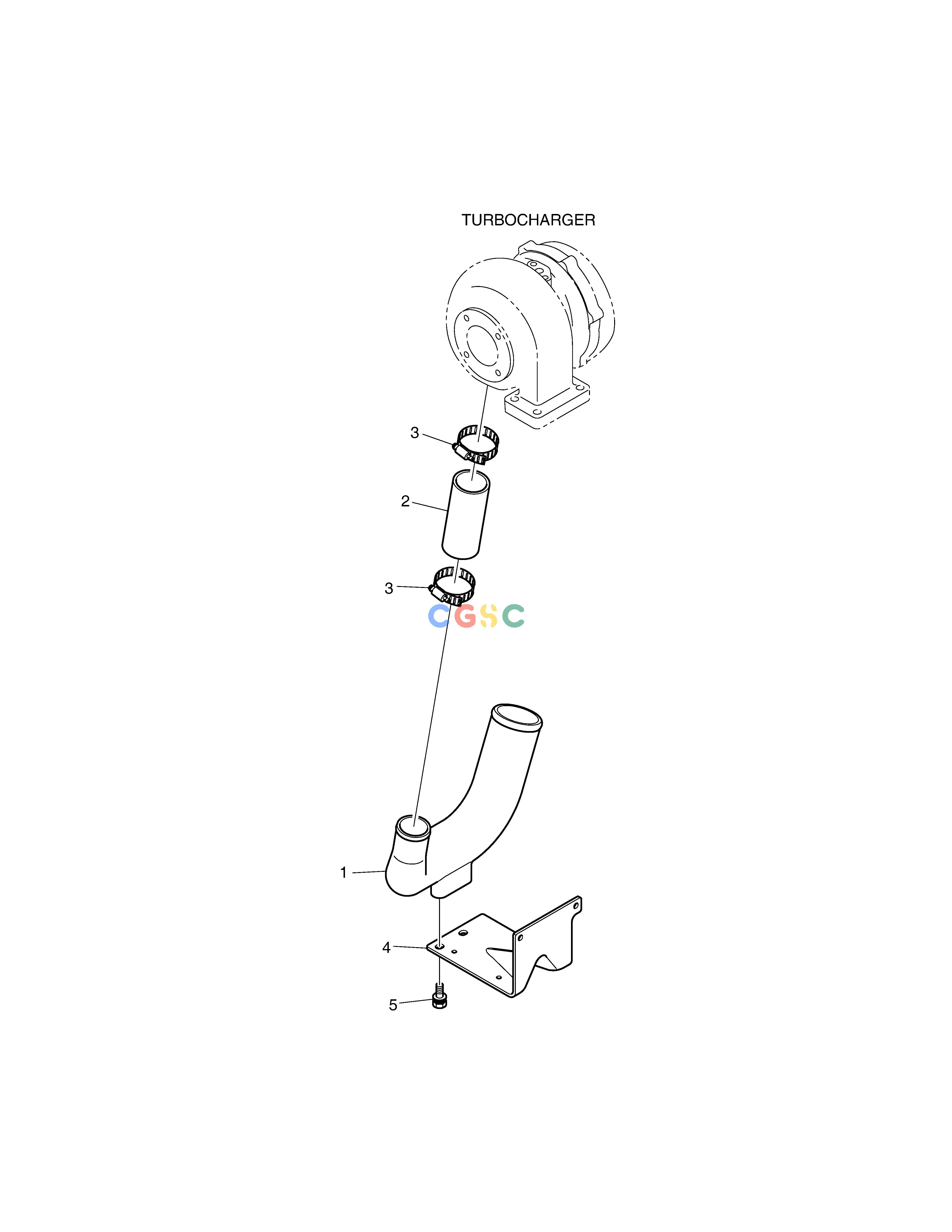 斗山零件查询INTAKE STAKE DX200A Doosan parts catalog online