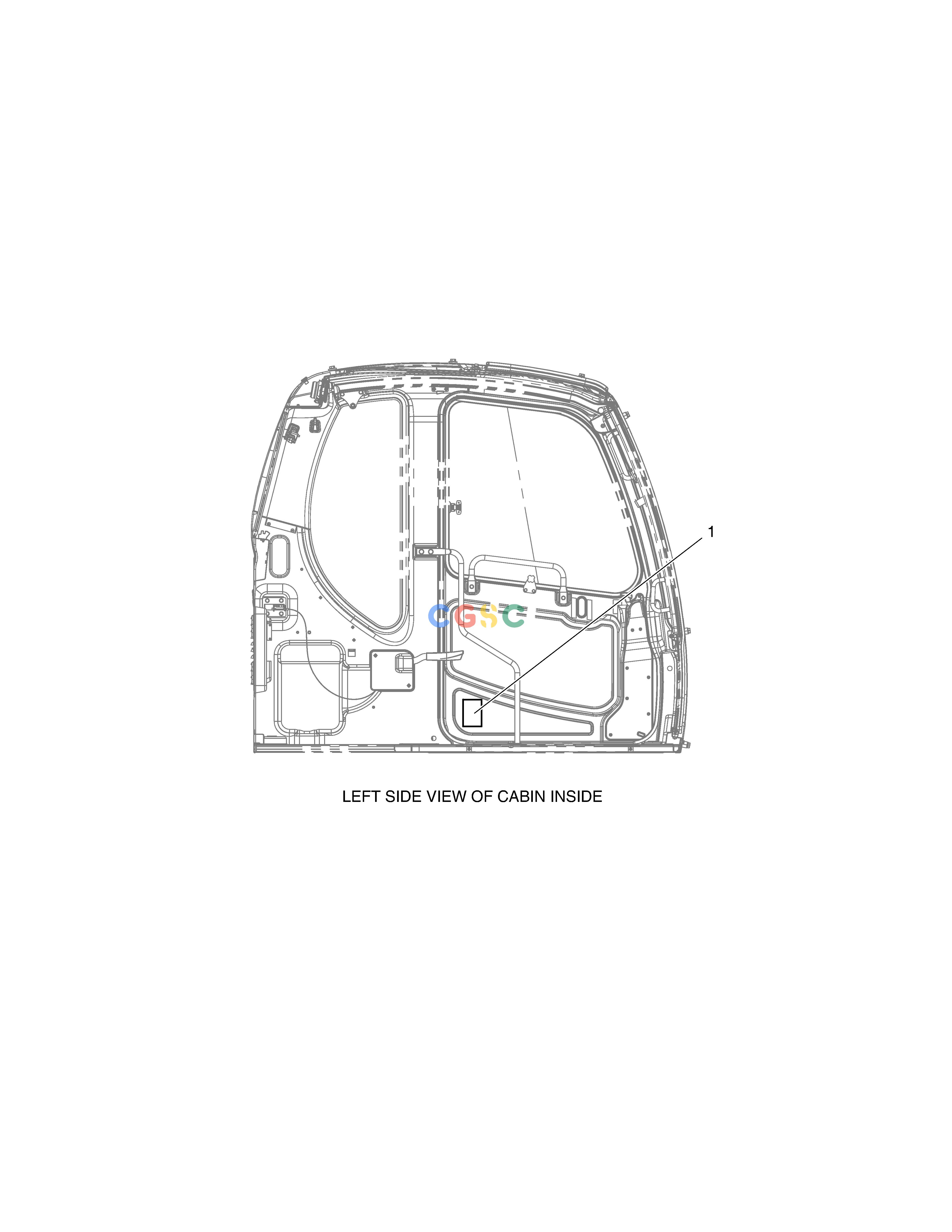 斗山零件查询DECAL - SPEC DX200A Doosan parts catalog online