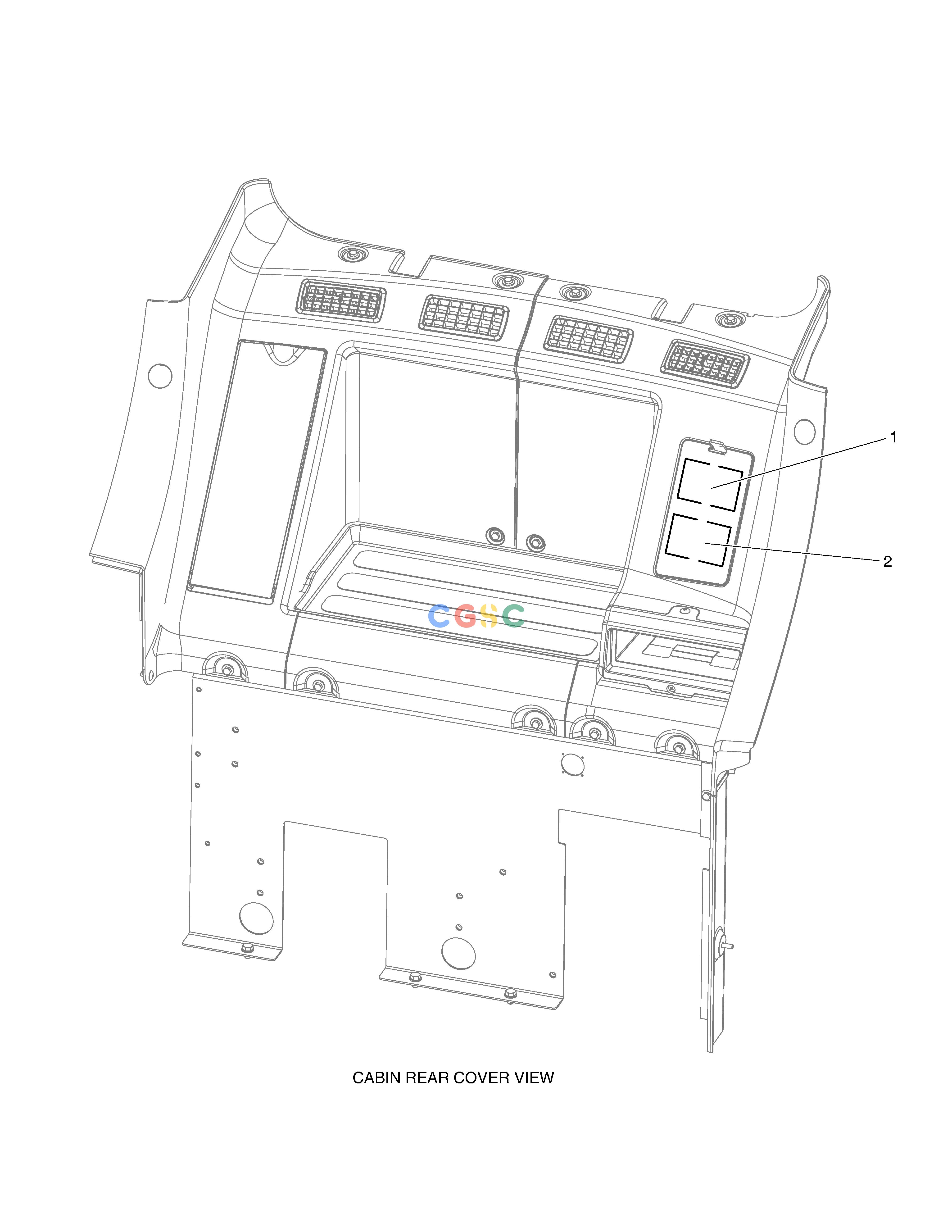 斗山零件查询DECAL - FUSE BOX DX200A Doosan parts catalog online