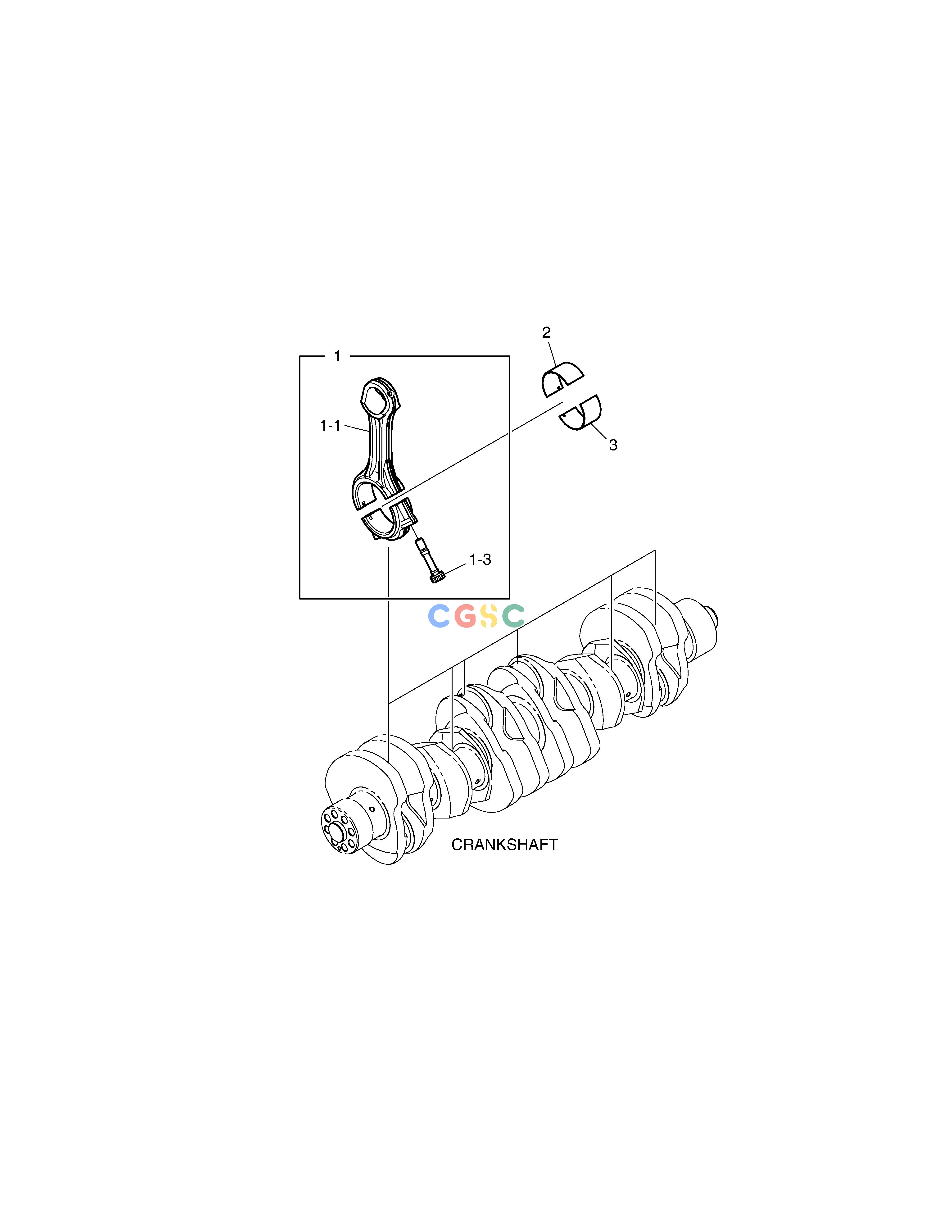 斗山零件查询CONNECTING ROD DX235LC-5 Doosan parts catalog online