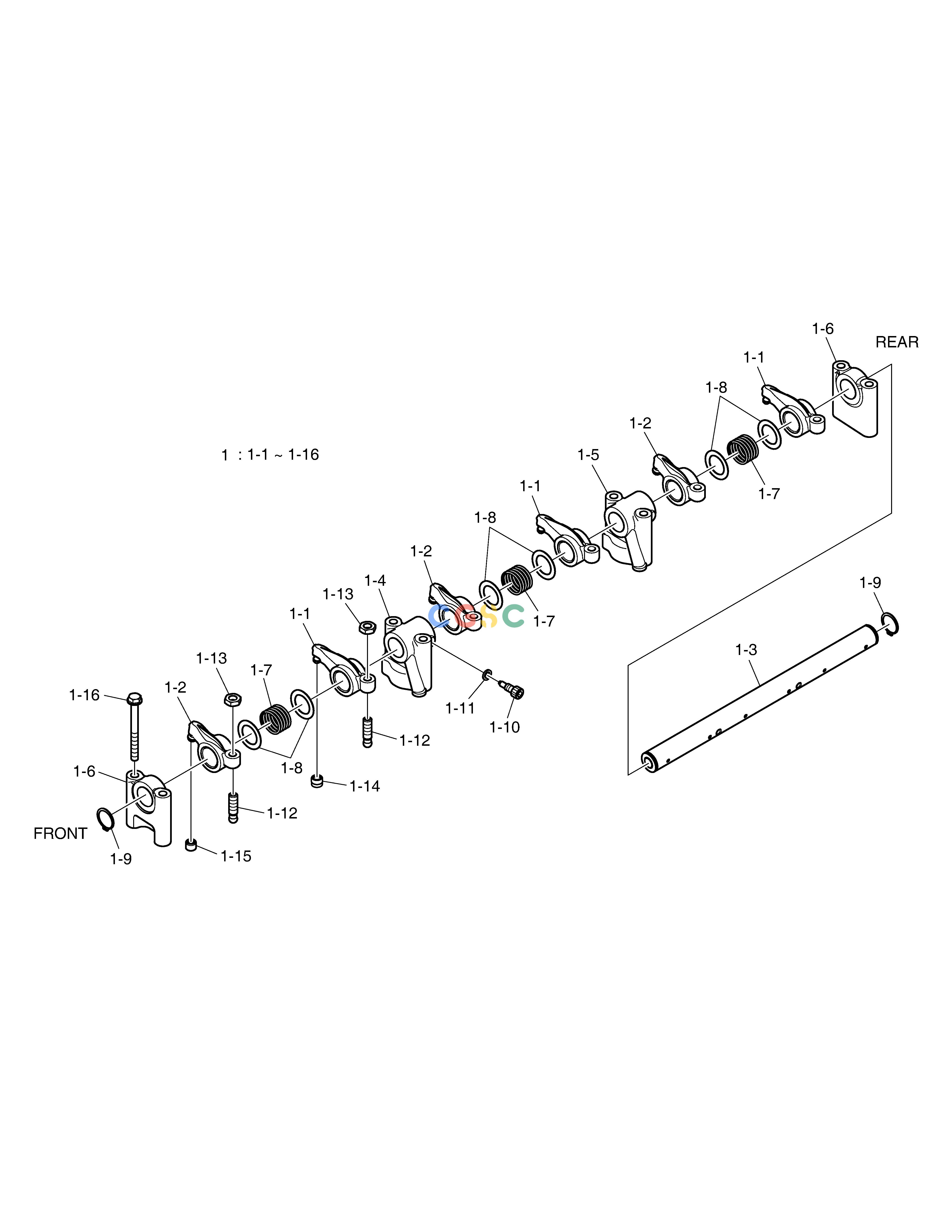 斗山零件查询ROCKER ARM DX235LC-5 Doosan parts catalog online