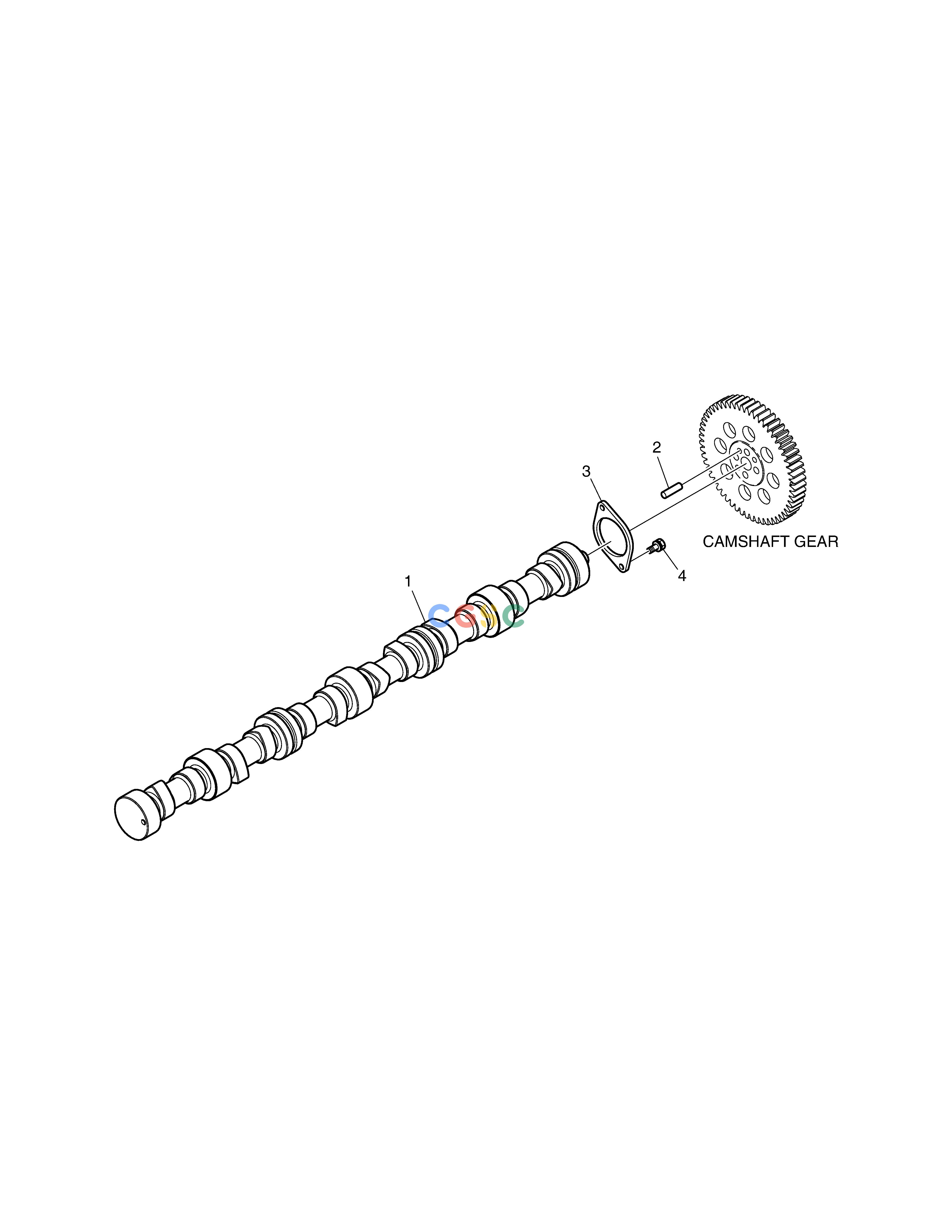 斗山零件查询CAM SHAFT DX235LC-5 Doosan parts catalog online
