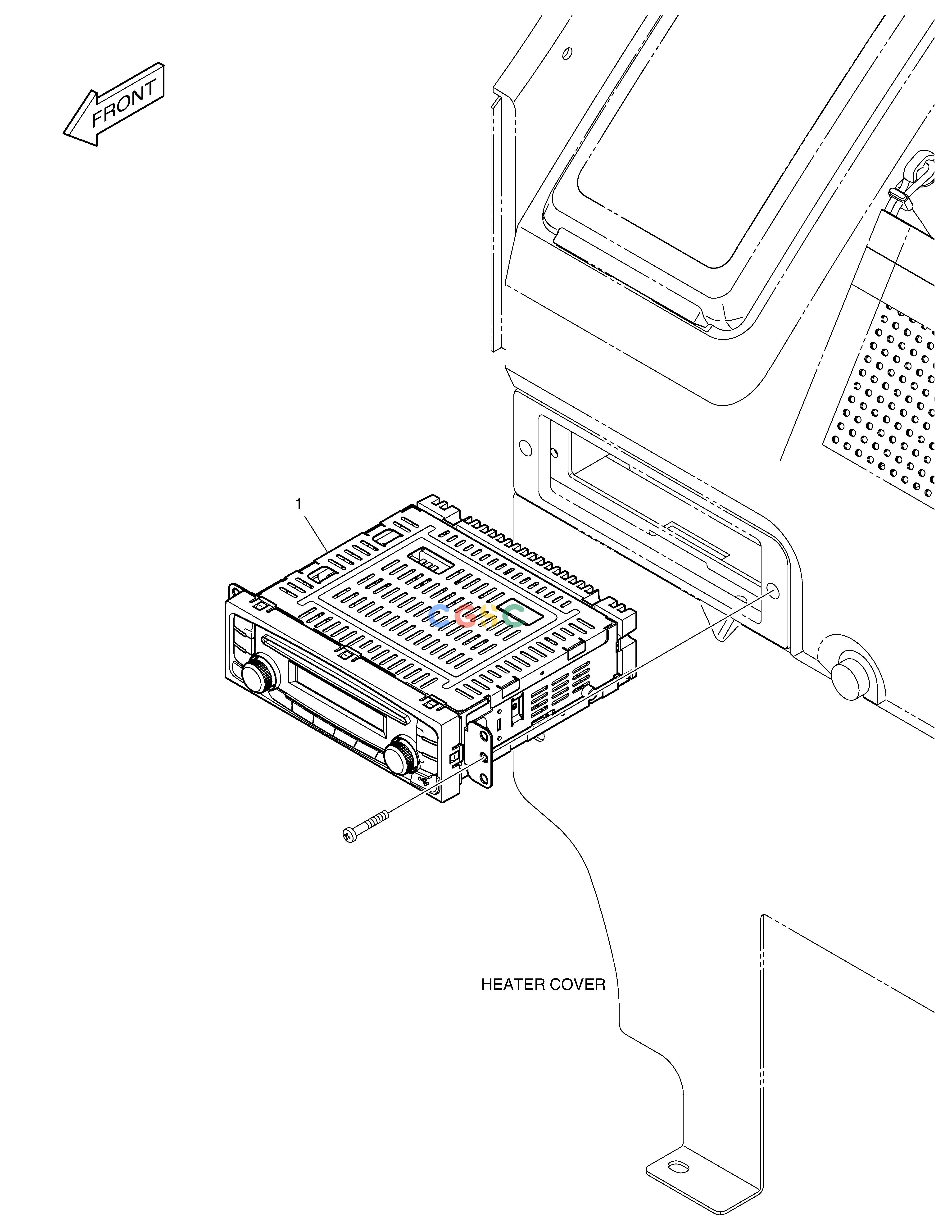 斗山零件查询AUDIO DX235LC-5 Doosan parts catalog online