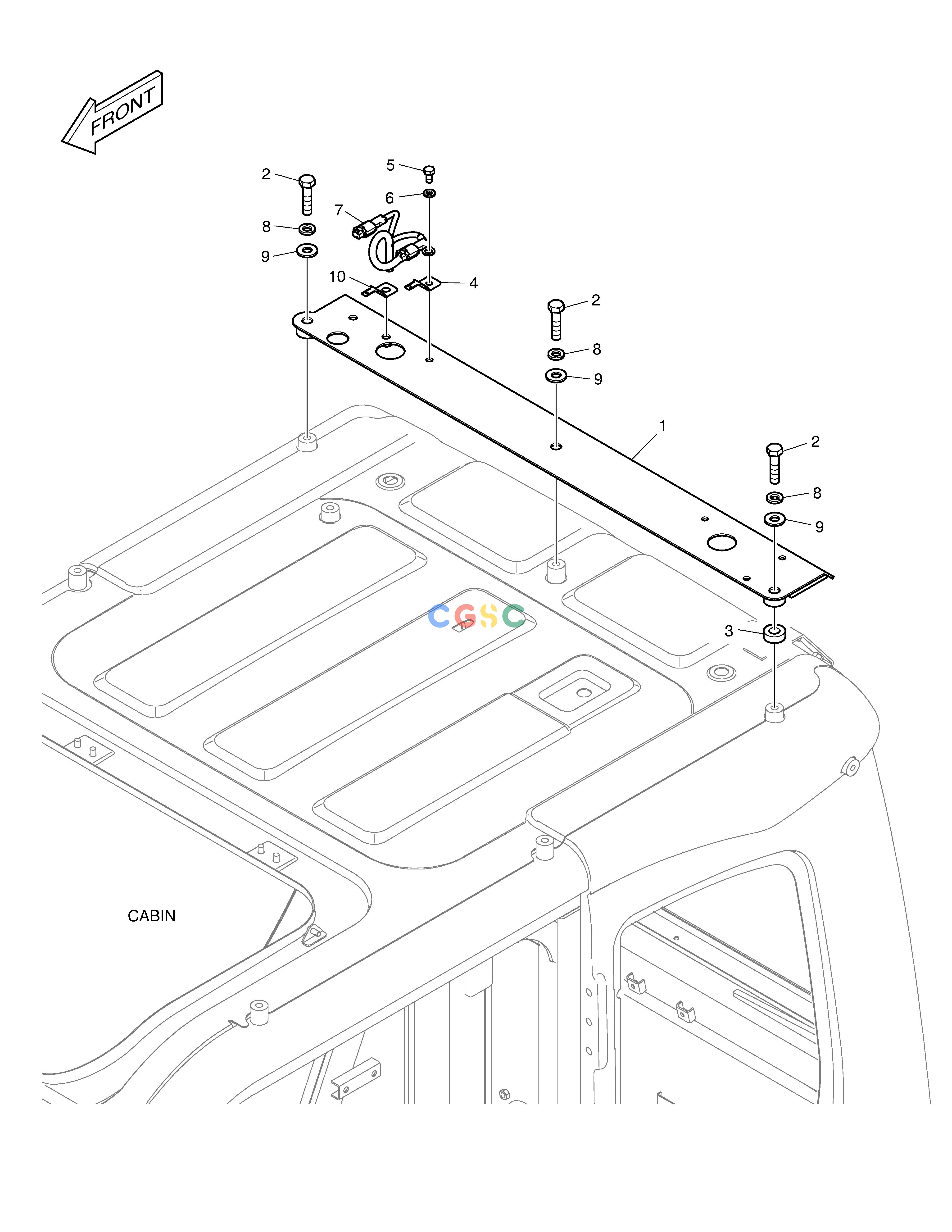 斗山零件查询TELESCOPIC BEACON DX235LC-5 Doosan parts catalog online