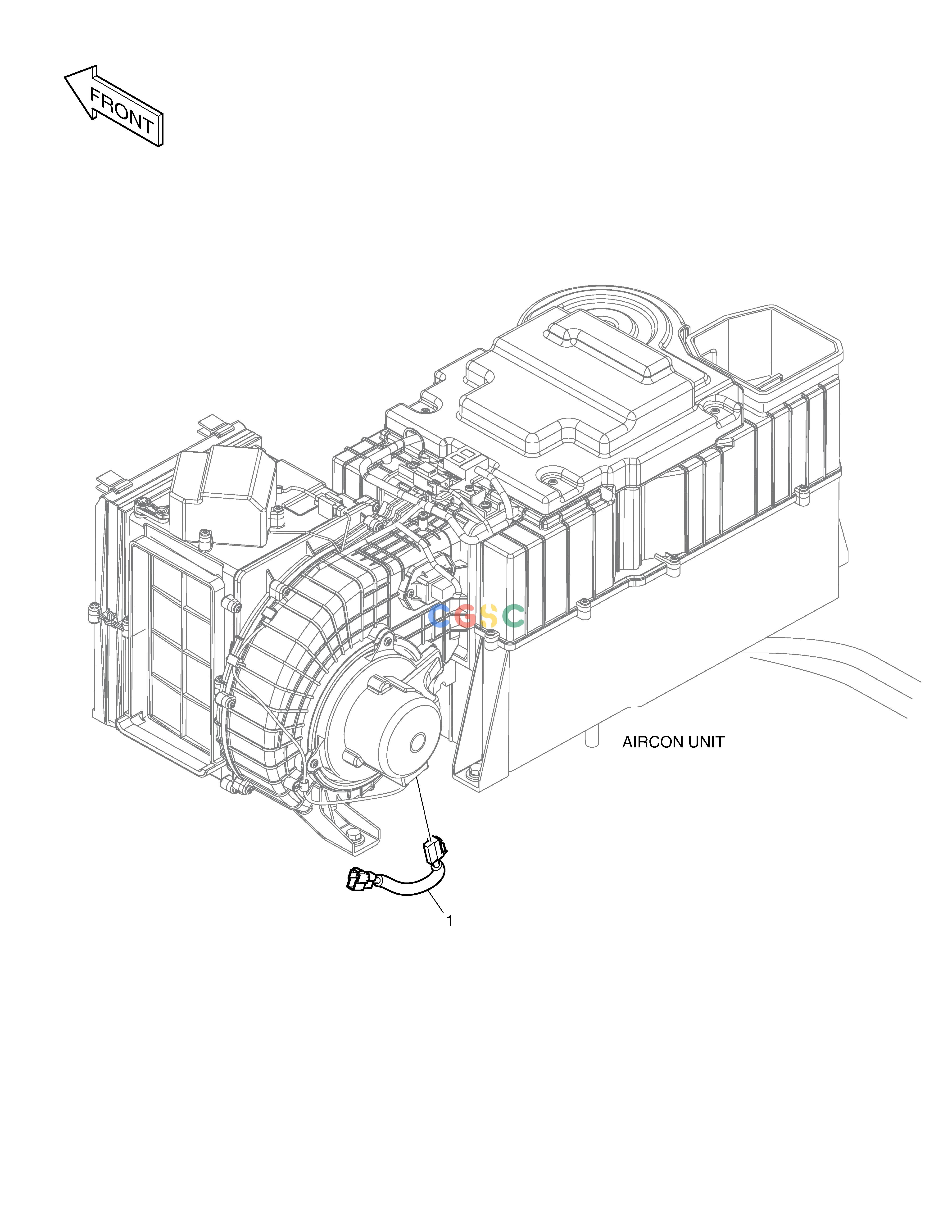 斗山零件查询NOISE FILTER ASS'Y DX235LC-5 Doosan parts catalog online