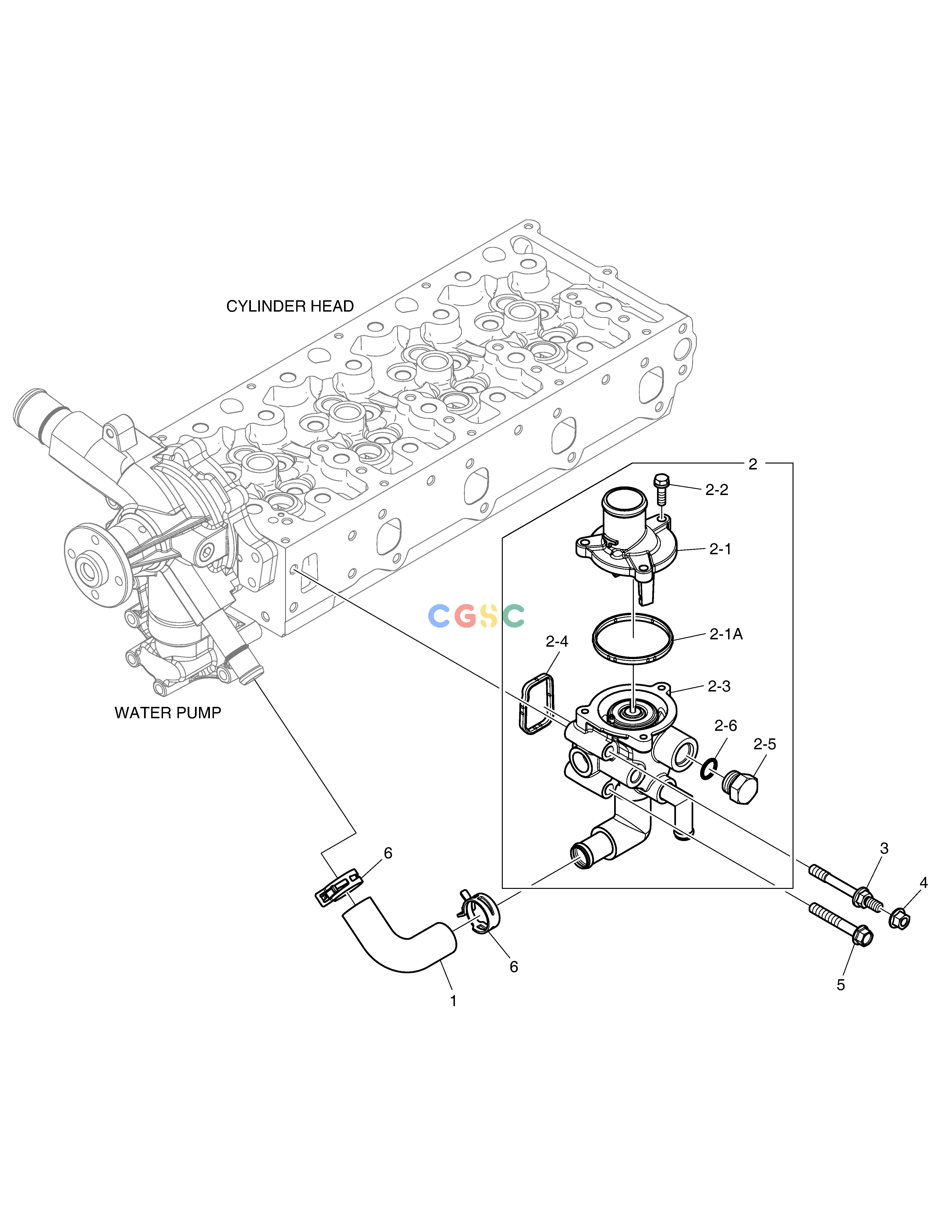 斗山零件查询THERMOSTAT E57W Doosan parts catalog online