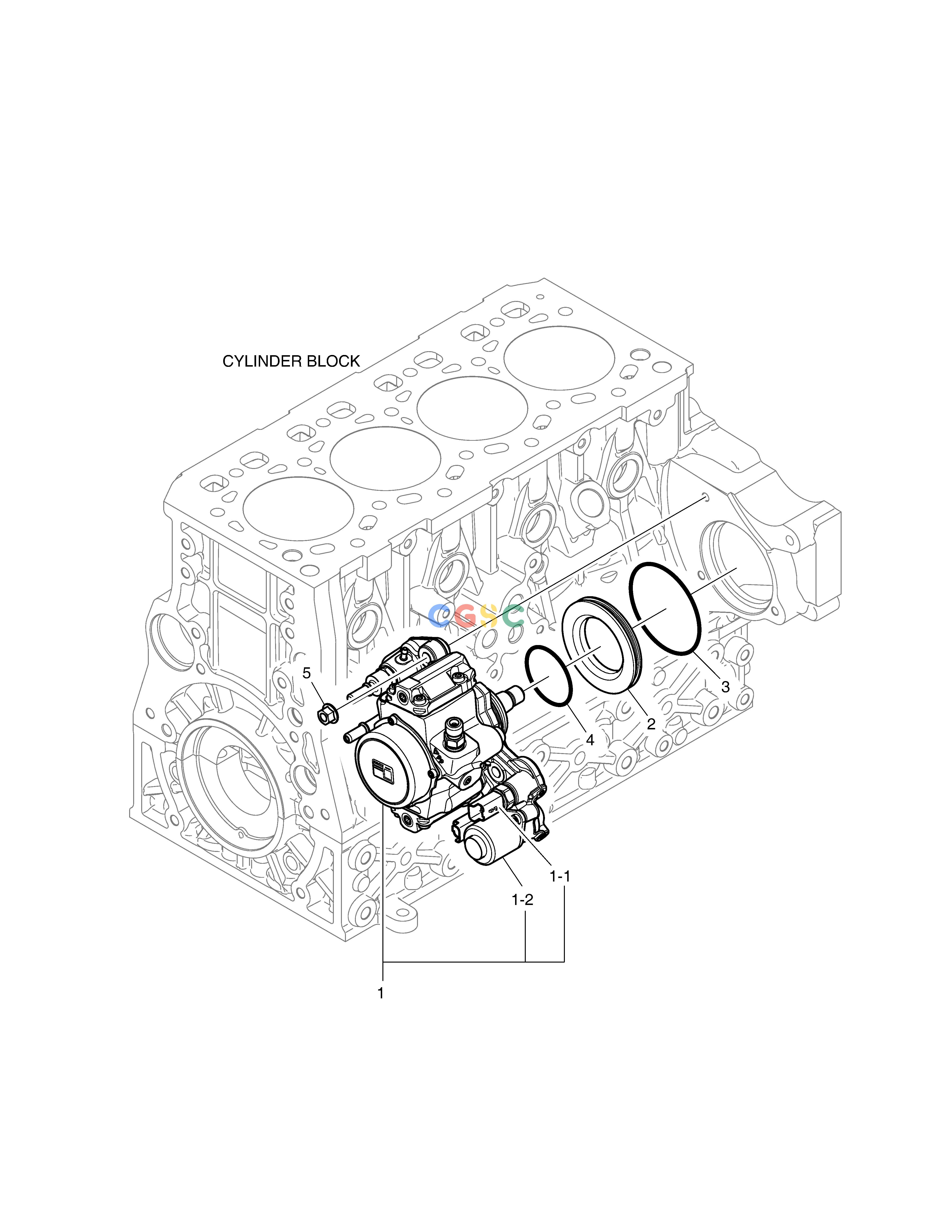 斗山零件查询INJECTION PUMP E57W Doosan parts catalog online