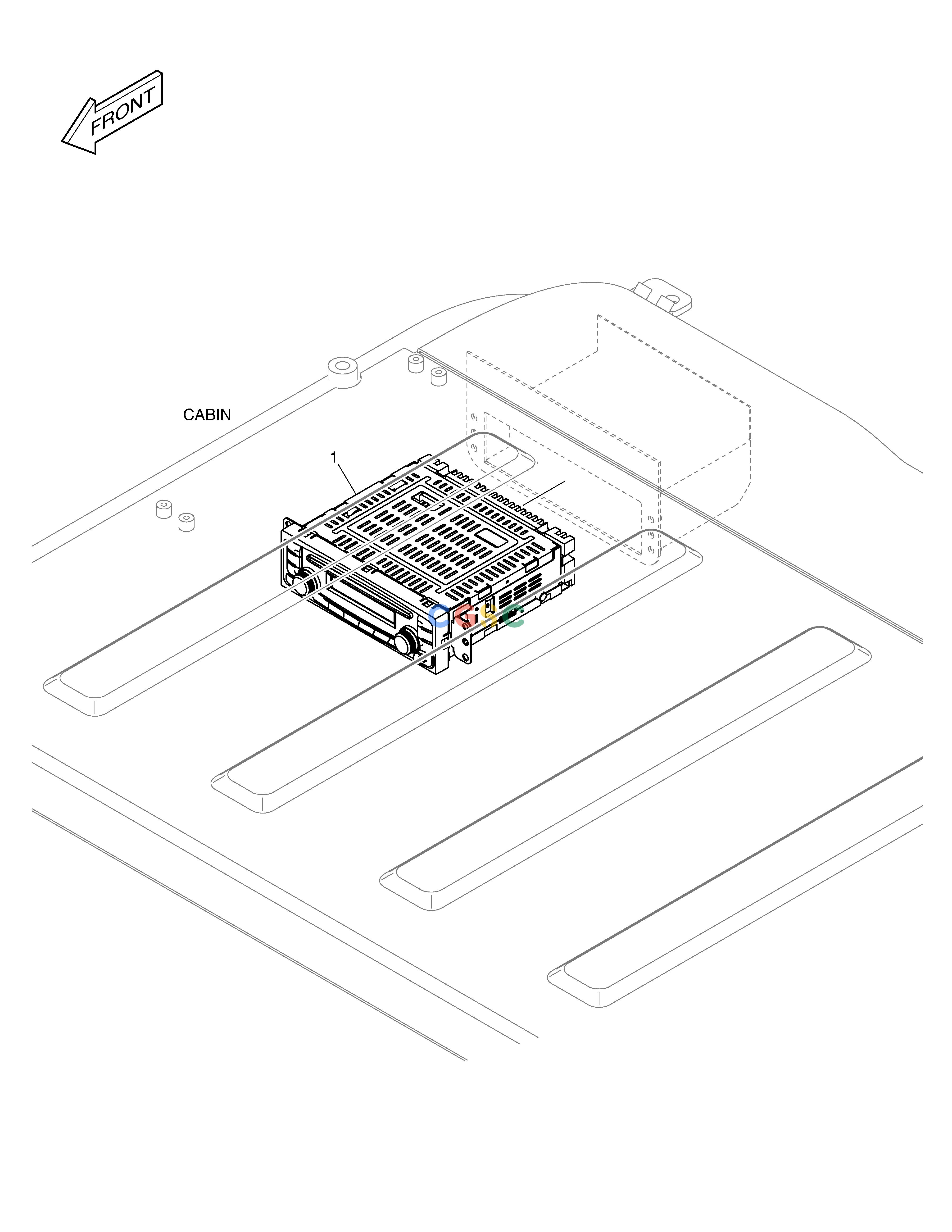 斗山零件查询CD PLAYER E57W Doosan parts catalog online