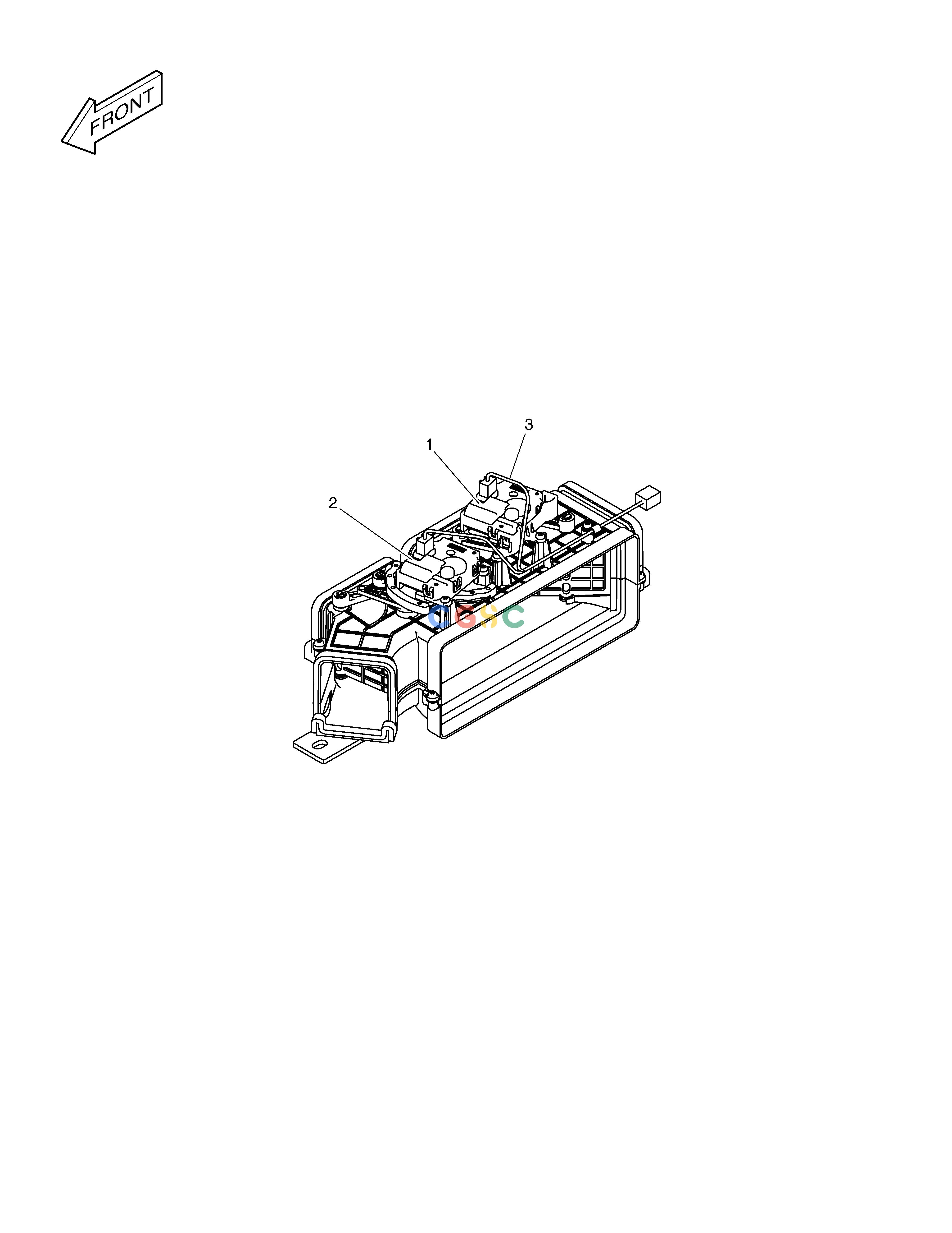 斗山零件查询DUCT ASS'Y(1) E57W Doosan parts catalog online