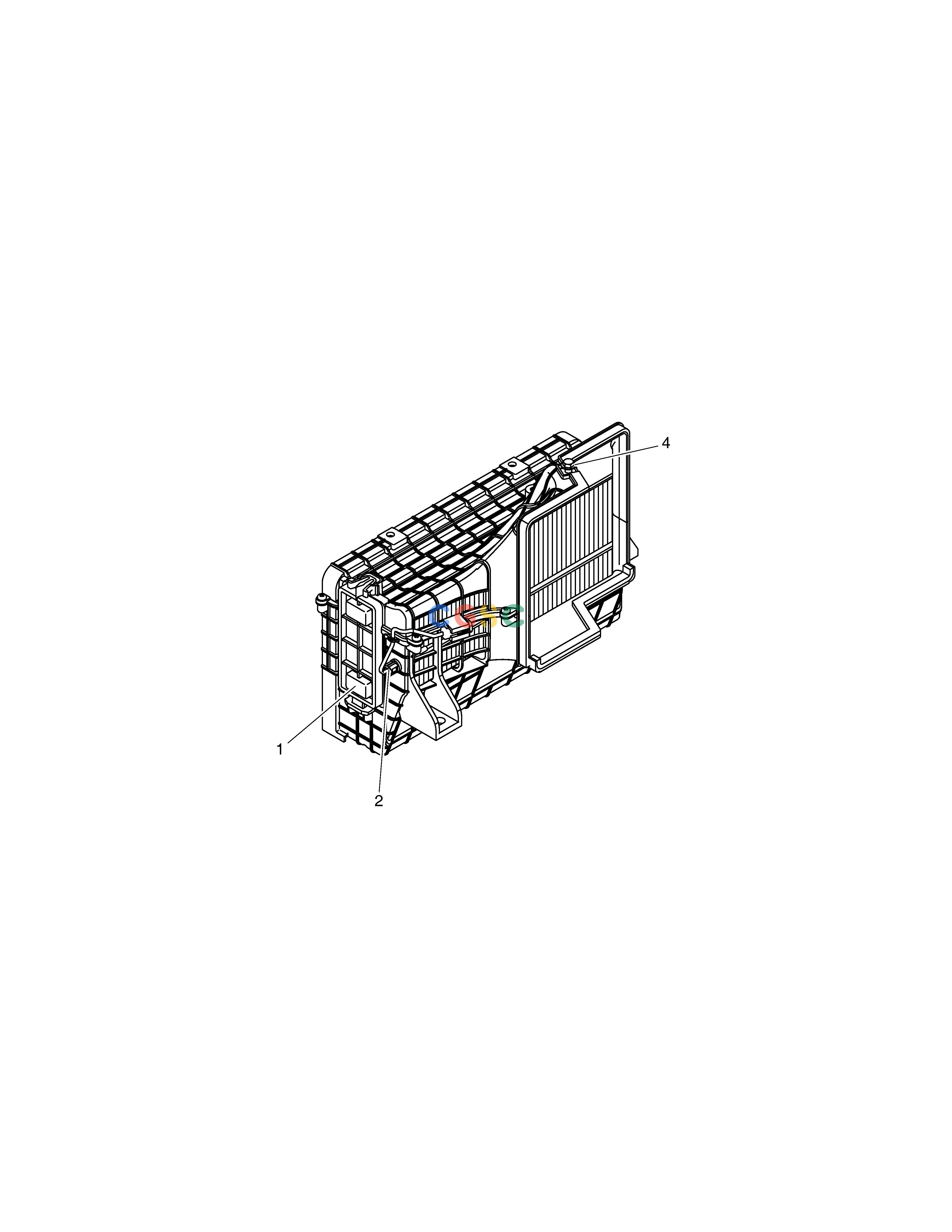 斗山零件查询DUCT ASS'Y(2) E57W Doosan parts catalog online