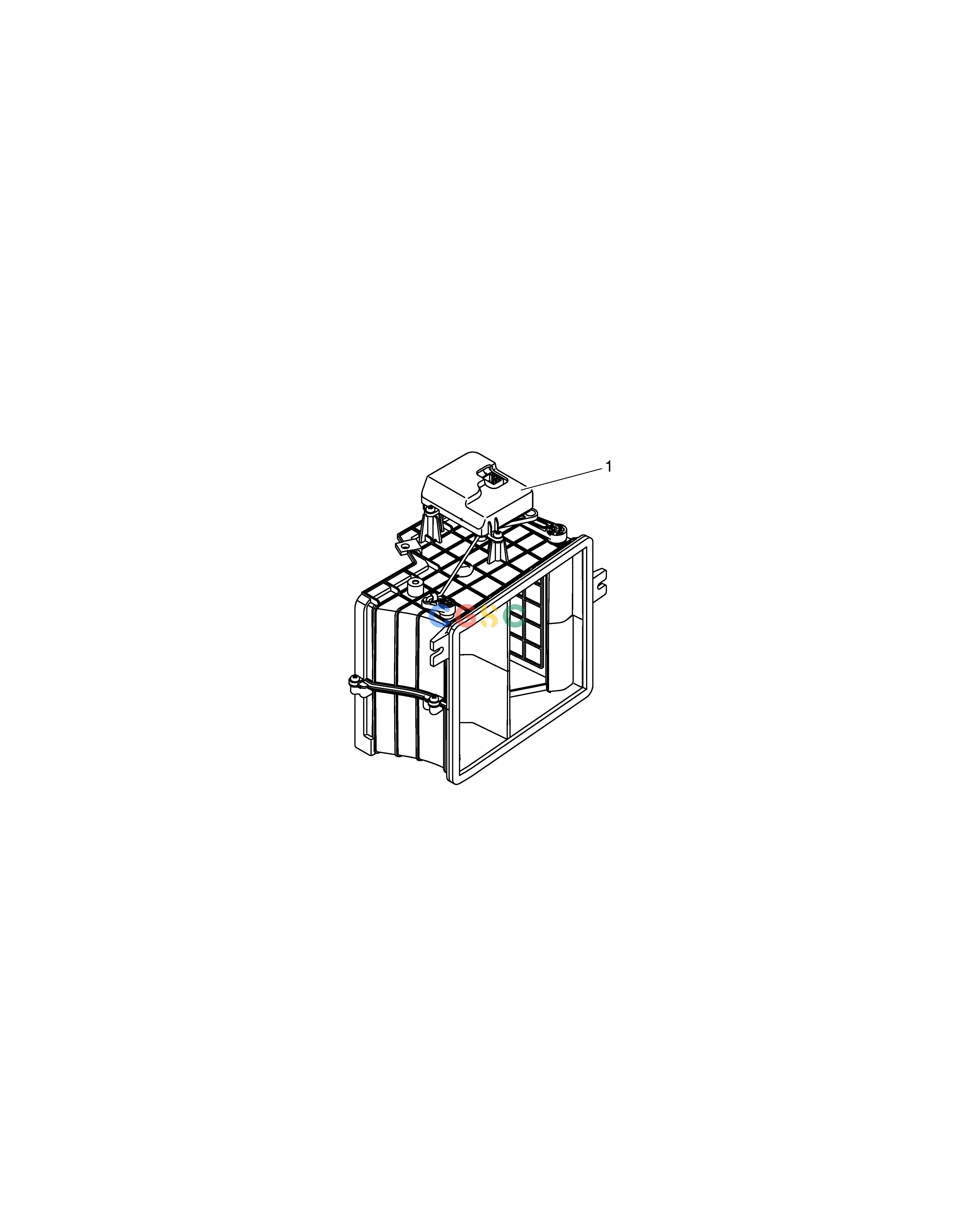斗山零件查询DUCT ASS'Y(3) E57W Doosan parts catalog online