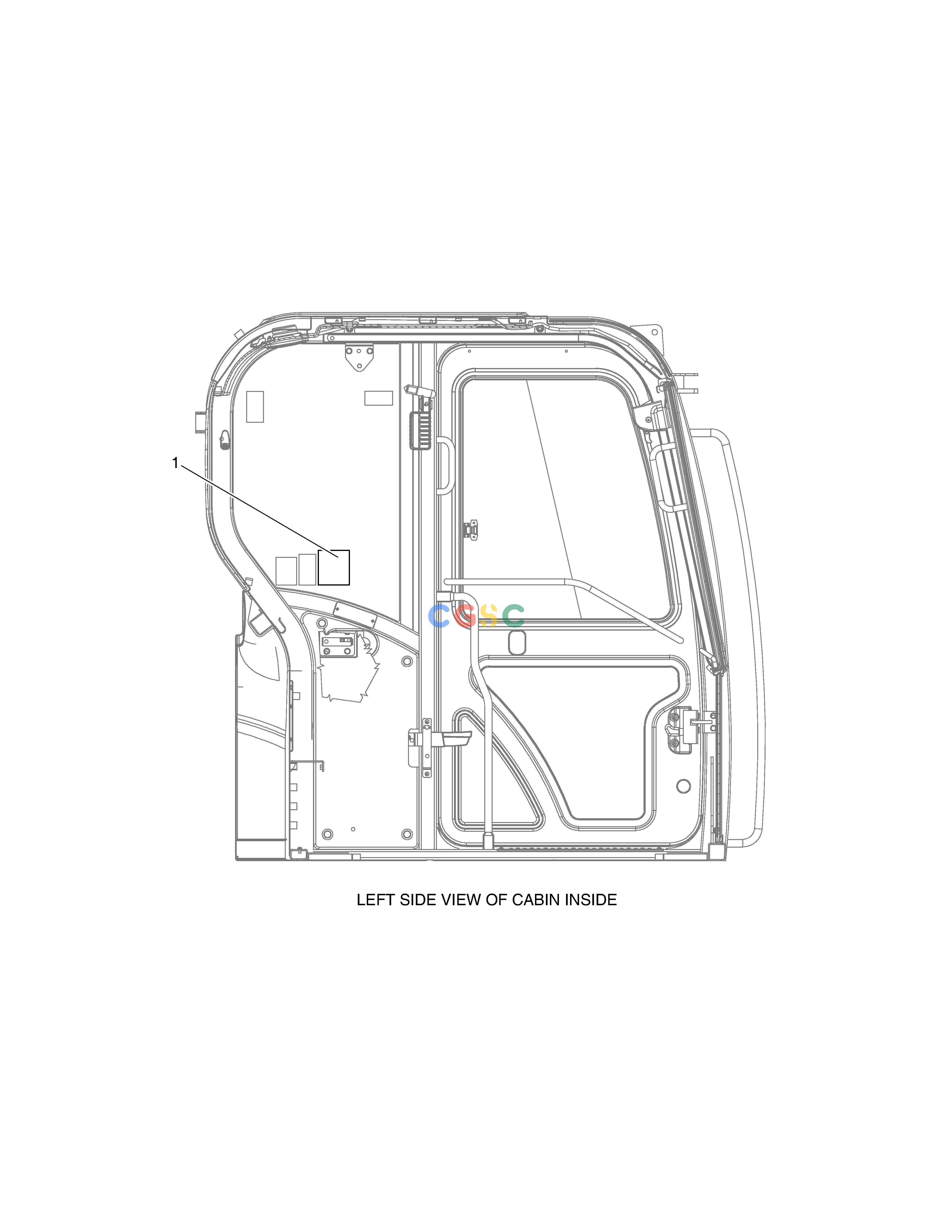 斗山零件查询DECAL - SOUND E57W Doosan parts catalog online