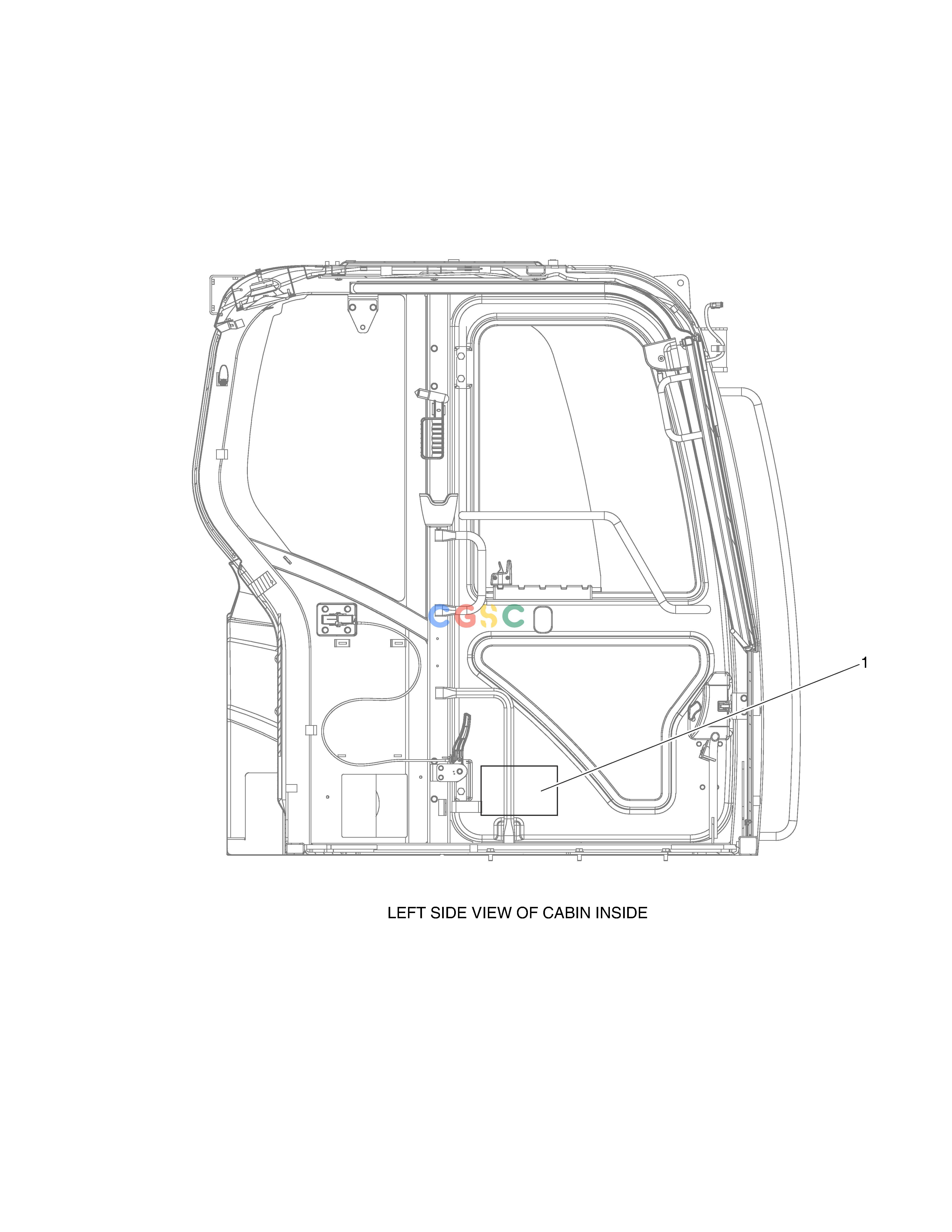 斗山零件查询DECAL - LUBRICATION E57W Doosan parts catalog online