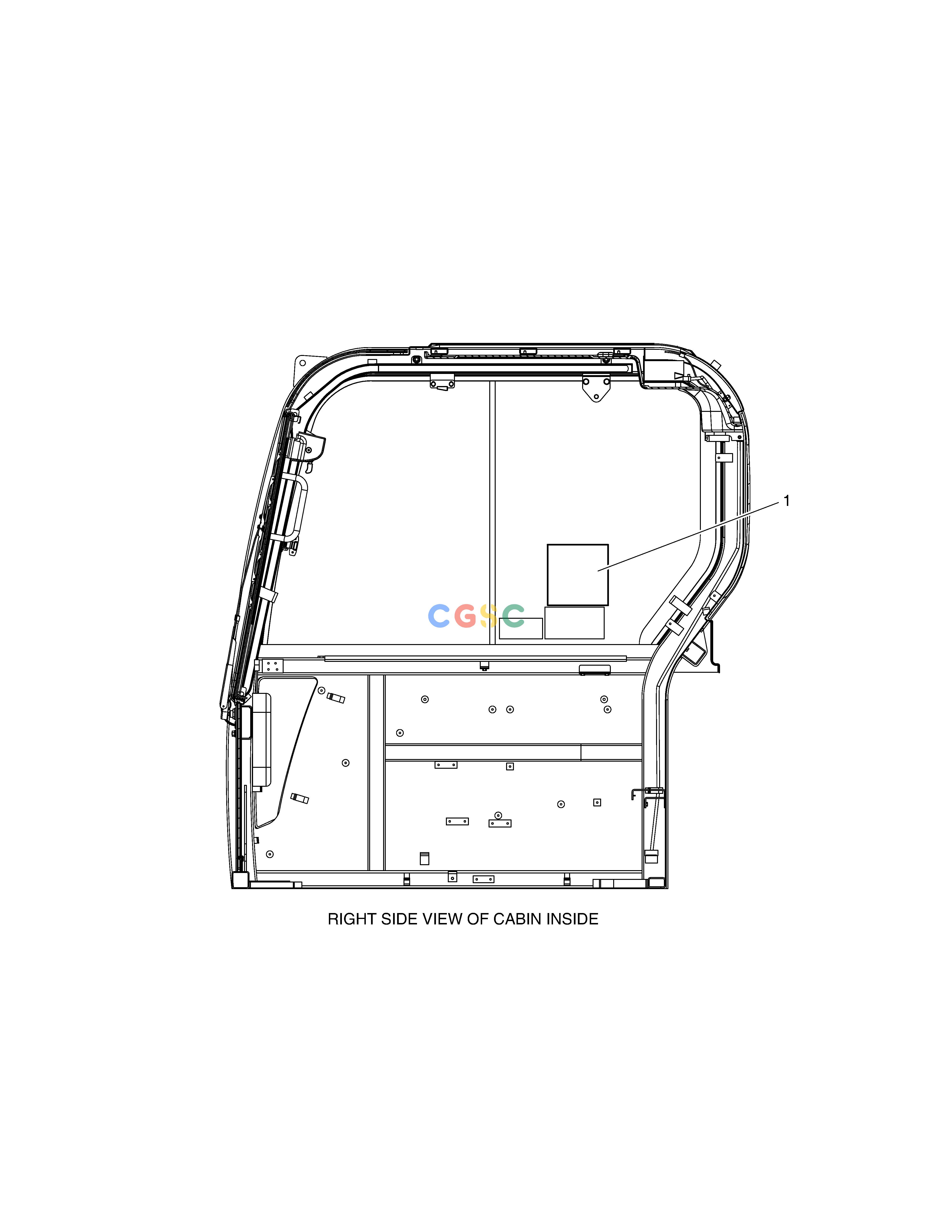 斗山零件查询DECAL - TRANSPORT POSITION E57W Doosan parts catalog online