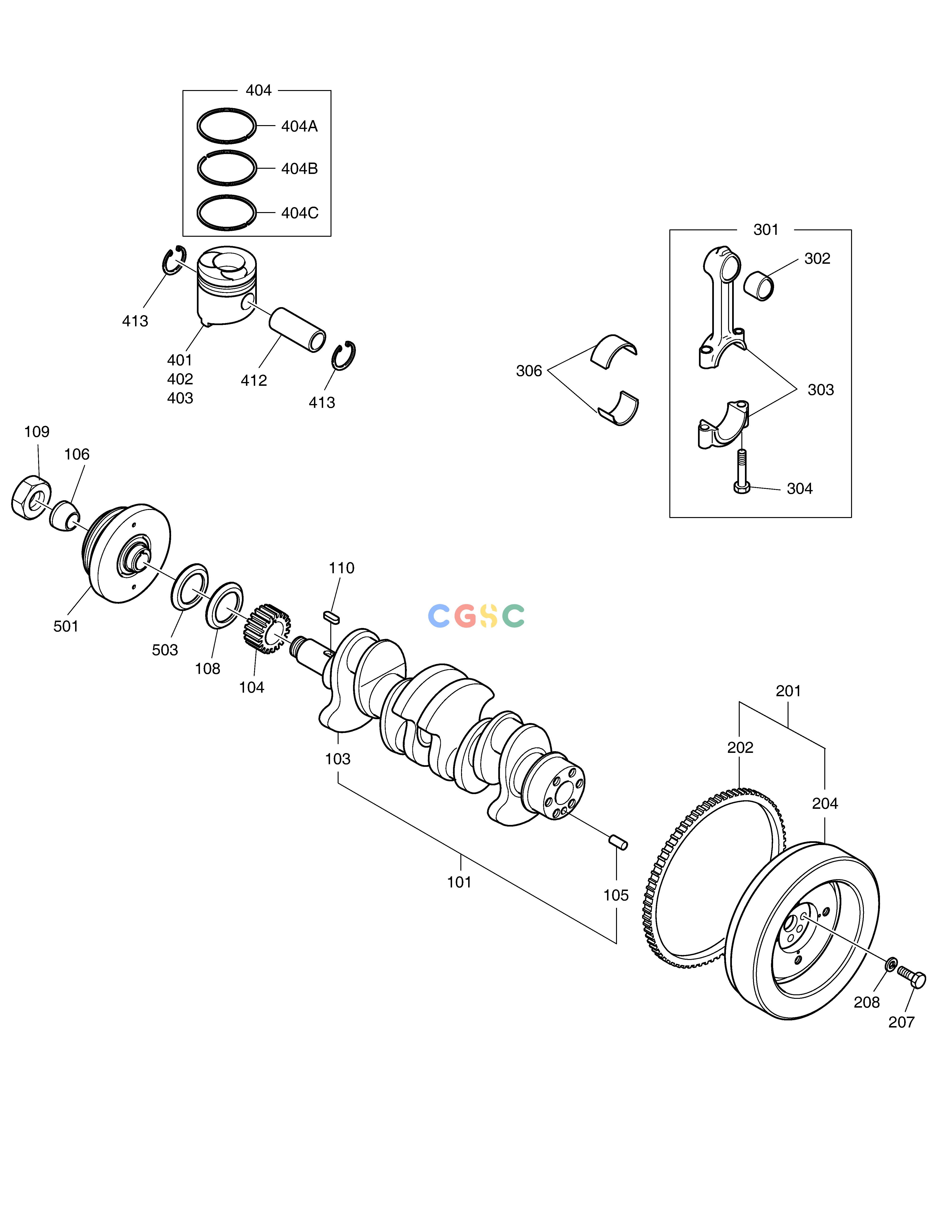斗山零件查询CRANK SHAFT SOLAR 175LC-V Doosan parts catalog online