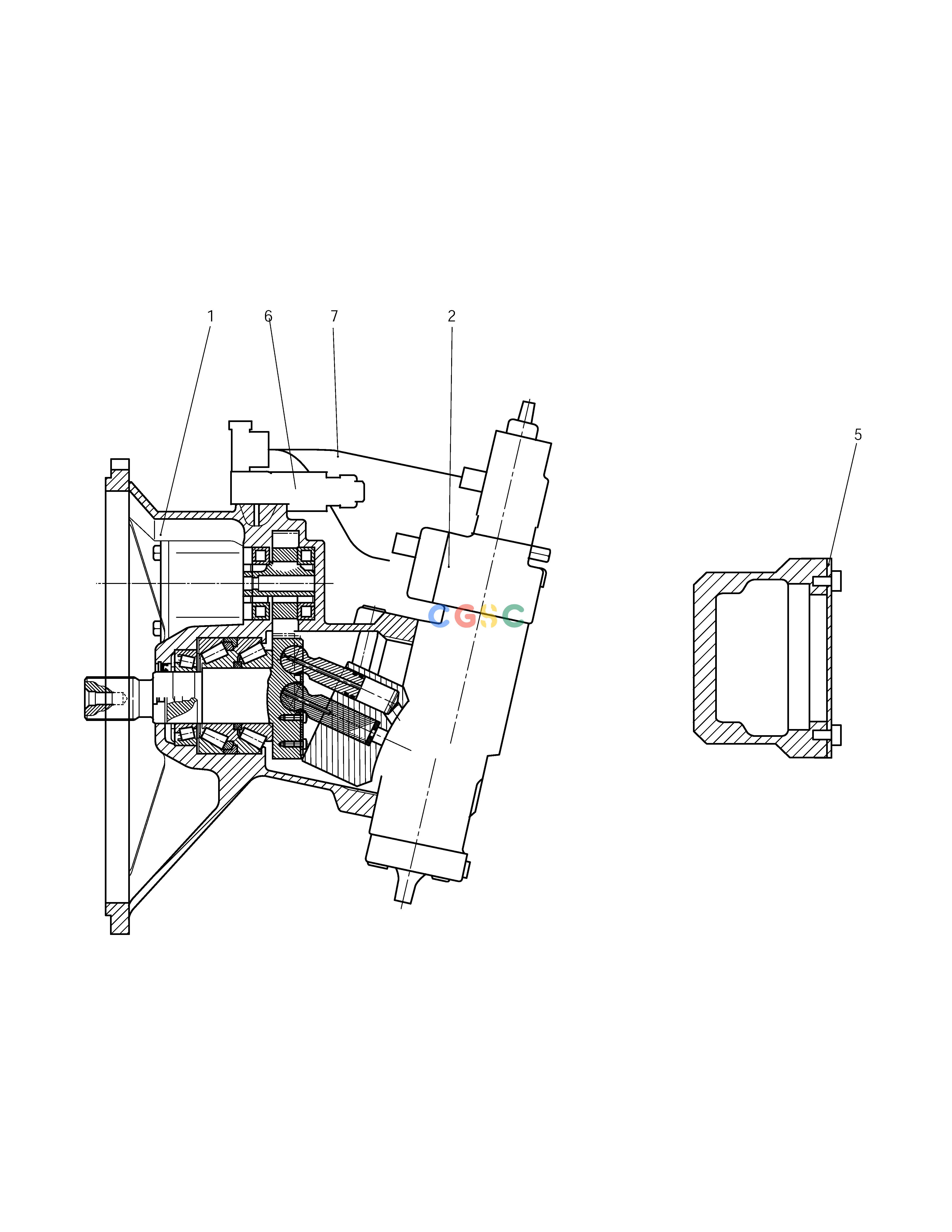 斗山零件查询MAIN PUMP-GENERAL SOLAR 175LC-V Doosan parts catalog online