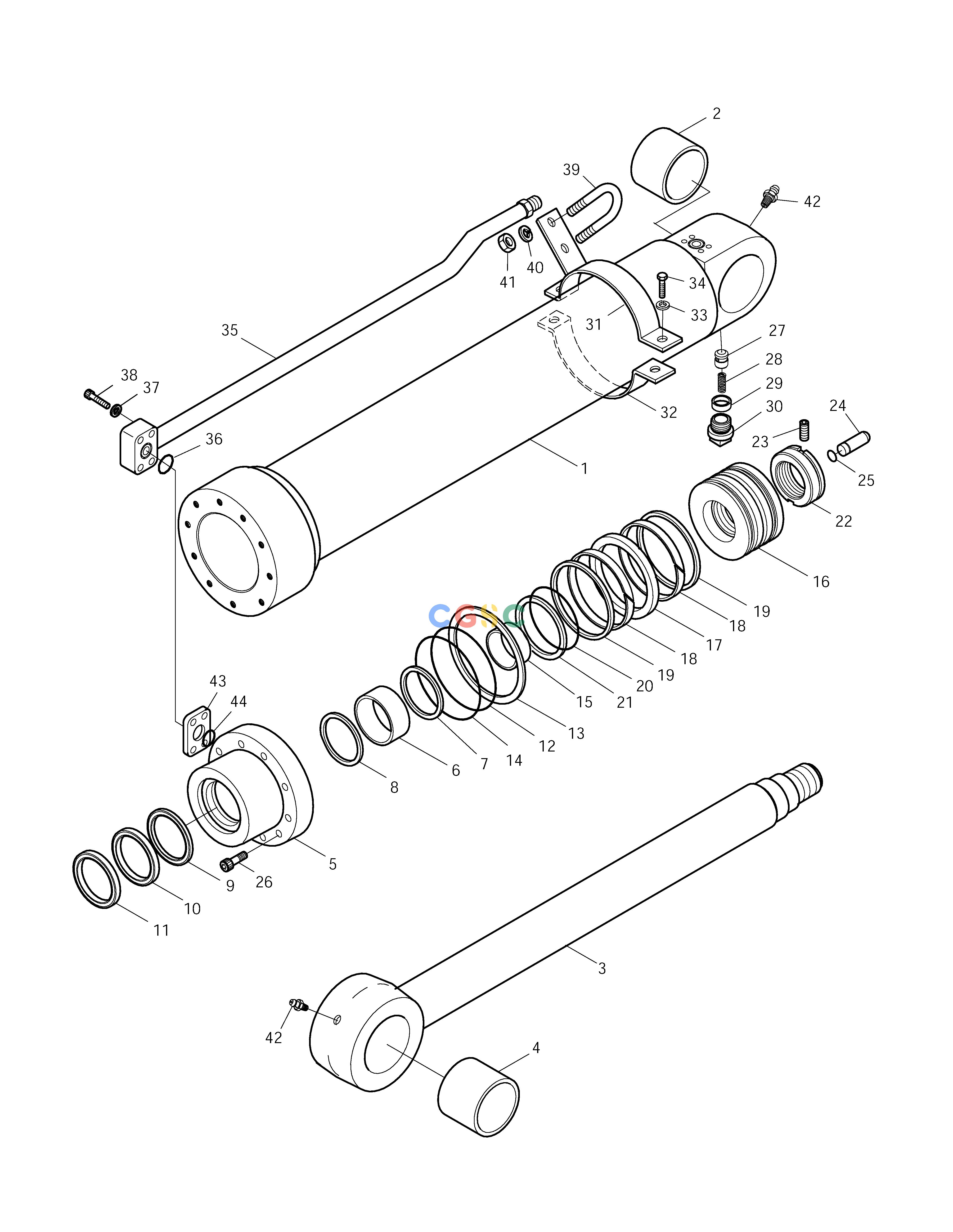 斗山零件查询ARM CYLINDER SOLAR 175LC-V Doosan parts catalog online