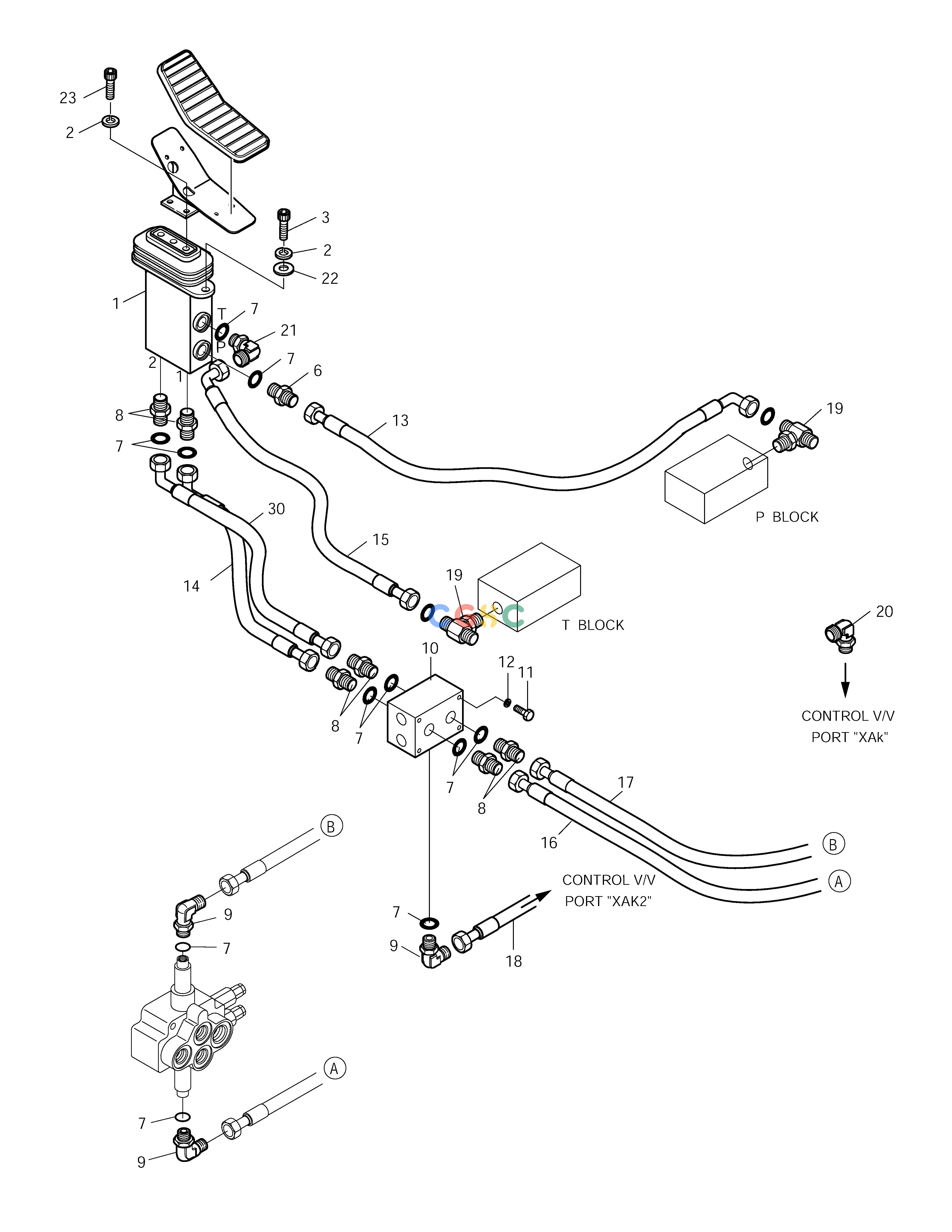 斗山零件查询PILOT PIPING-ARTI.BOOM-ED SOLAR 175LC-V Doosan parts catalog online