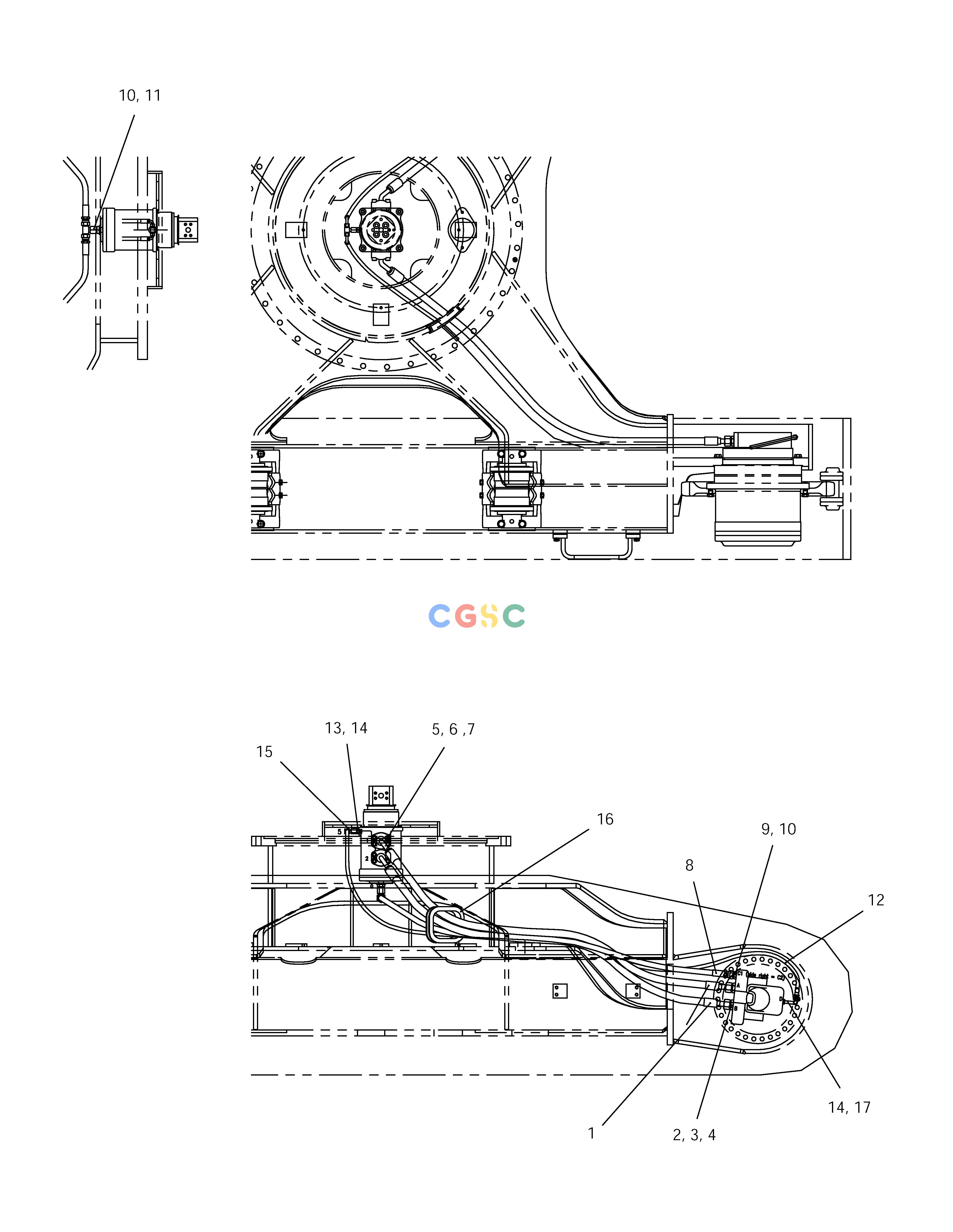 斗山零件查询HIGH PIPING PROPELL SOLAR 175LC-V Doosan parts catalog online