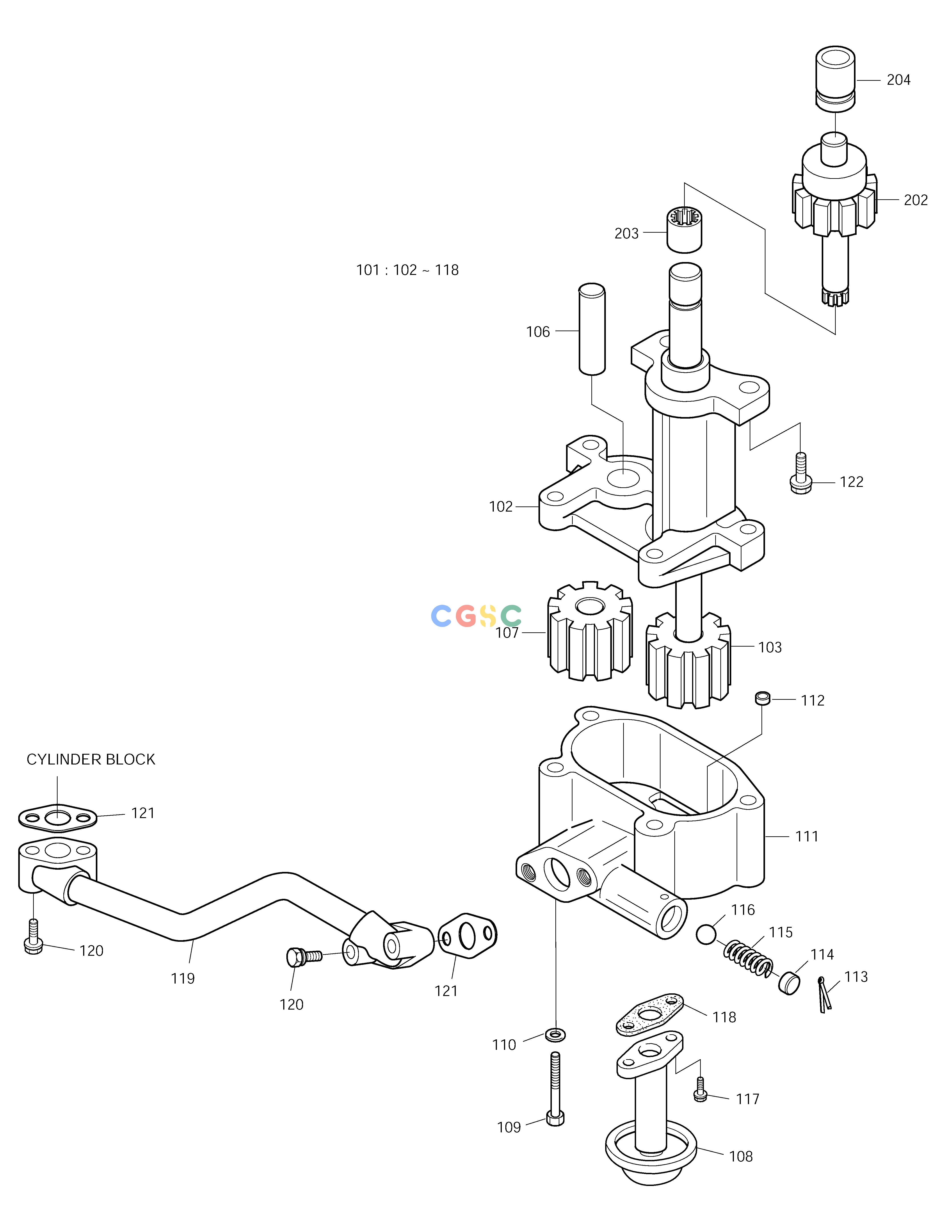 斗山零件查询OIL PUMP SOLAR 170LC-V Doosan parts catalog online